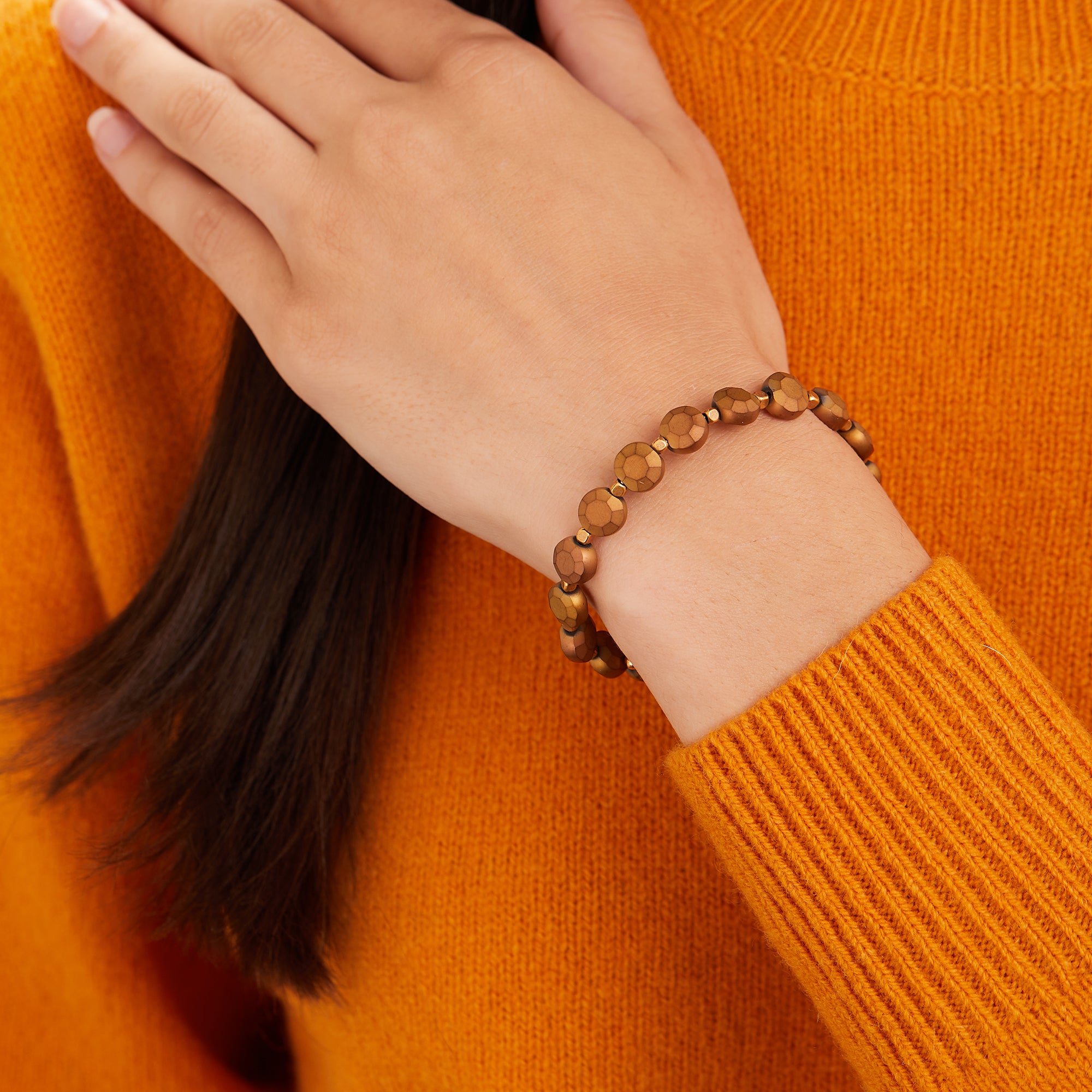 Generations Wrap Bracelet in Bronze - Stylish Stackable Boho Jewelry for Women - Perfect for Layering, Everyday Wear & Special Occasions
