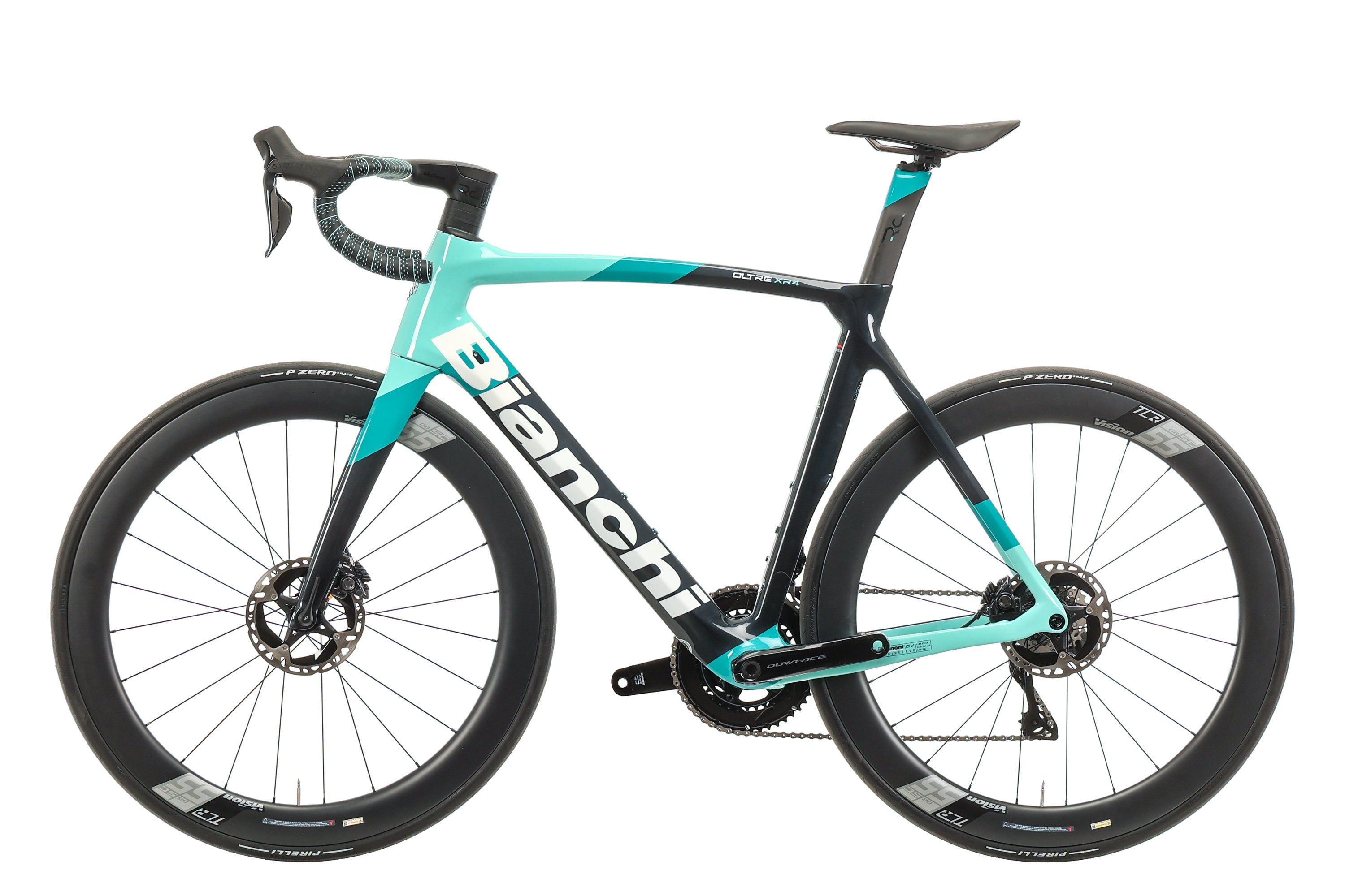Bianchi Oltre XR4 Dura Ace Di2 Road Bike 2023 - 59cm Carbon Frame, Electronic Shifting | High-Performance Racing & Endurance Cycling