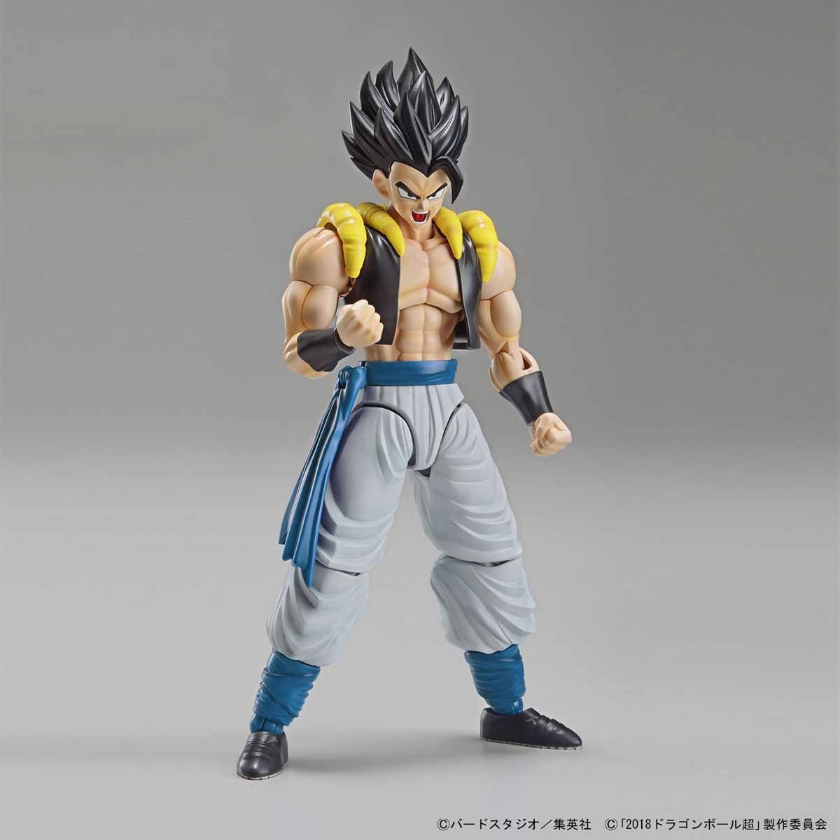 Figure Rise Standard Dragon Ball Super Super Saiyan God Super Saiyan Gogeta Plastic Model Kit - Build & Display Your Favorite DBZ Fusion Warrior for Anime Collectors & Action Figure Enthusiasts