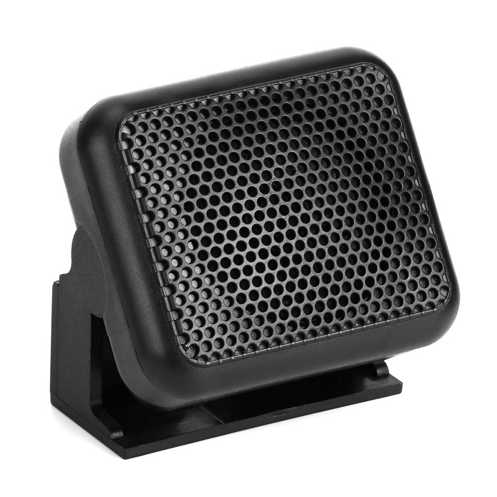 Yaesu FT-847 FT-920 FT-950 FT-2000 External CB Radio Speaker - Compact Rectangular Mini NSP-100 Two-Way Radio Speaker for Car & Mobile Communication - Perfect for Truckers, Ham Radio Enthusiasts & Emergency Use