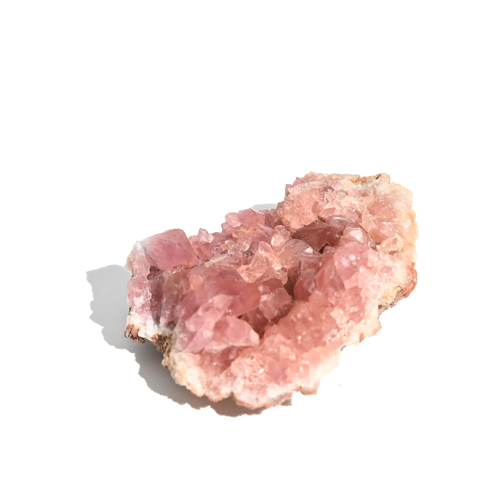 Natural Pink Amethyst Geode Crystal Cluster - Healing Stone for Home Decor, Meditation & Spiritual Gifts | Perfect for Office Desk, Yoga Space & Energy Healing