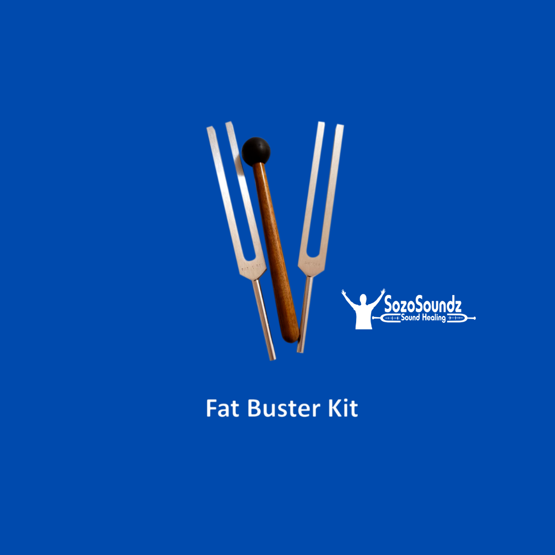 Fat Buster Kit - Professional Fat Cell Reduction & Muscle Tuning Forks Set for Body Sculpting & Weight Loss | Perfect for Home Spa, Fitness Training, and Professional Therapy Sessions