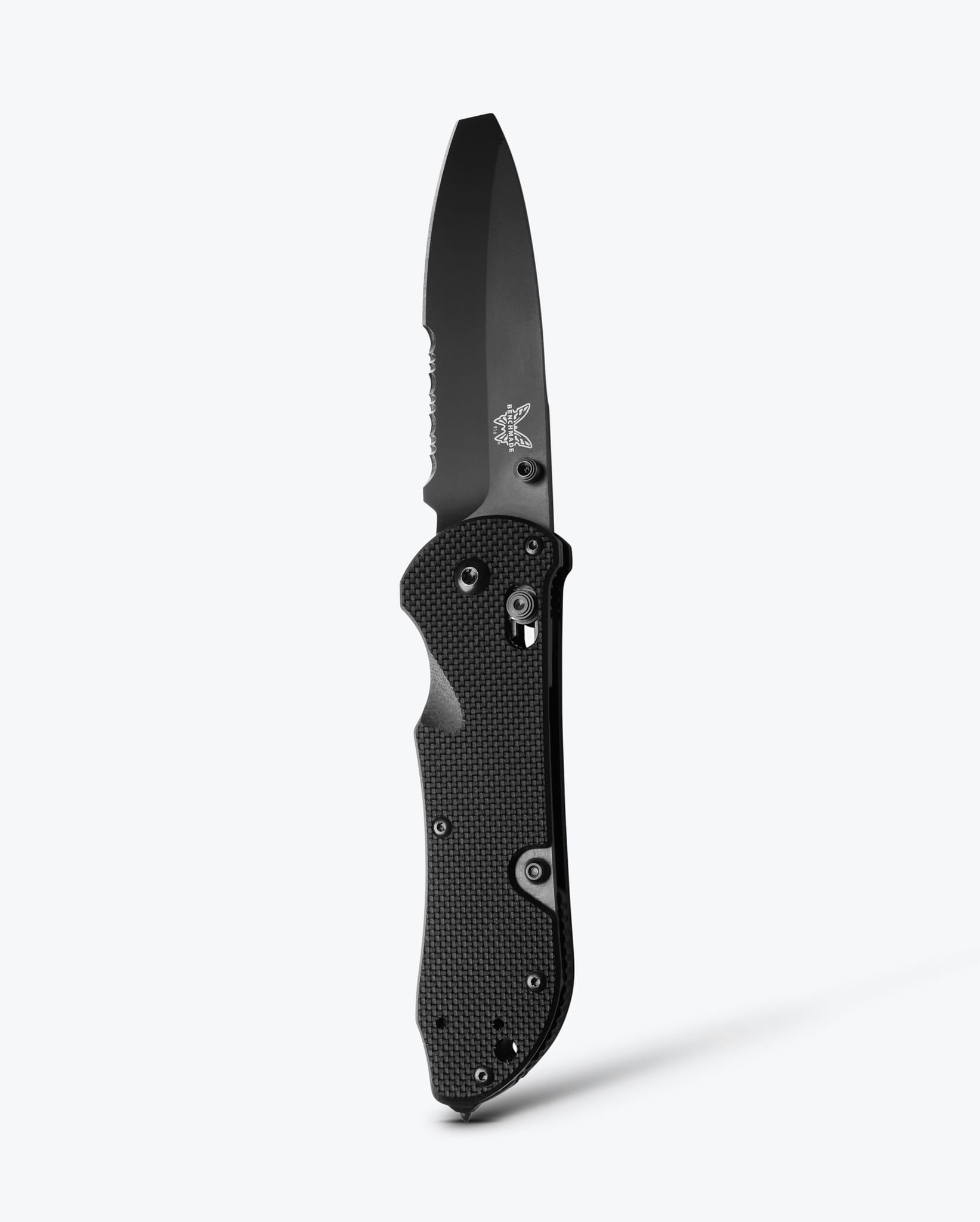 Triage® Black G10 Tactical Knife - High-Quality EDC Folding Knife for Outdoor, Survival, and Everyday Carry