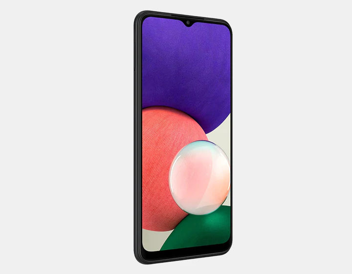 Samsung Galaxy A22 5G Unlocked Smartphone - 128GB Storage, 4GB RAM, Dual SIM, GSM Compatible (Latin Version, Gray) - Perfect for Streaming, Gaming & International Travel