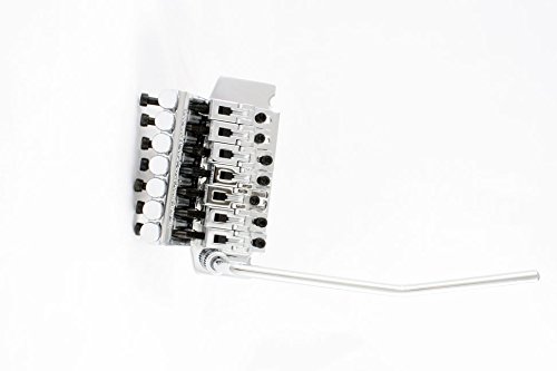 Allparts SB-5355-010 7 String Locking Tremolo Chrome Bridge Replacement for Electric Guitar - Perfect for Rock, Metal & Stage Performances
