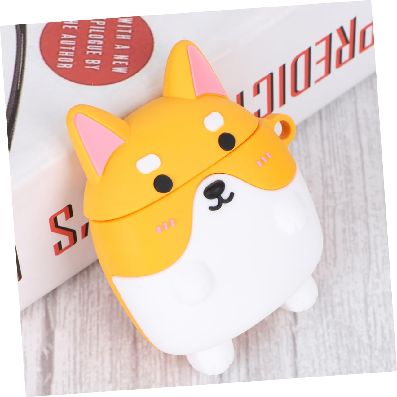 OSALADI 3-Piece Cute Puppy Cartoon Headphone Case Cover - Protective Shell for Earbuds & Headsets - Perfect for Travel, Hiking, and Outdoor Activities