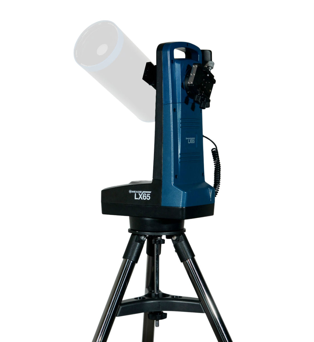 Meade LX65 Alt AZ Single Arm GoTo Mount & Tripod with AudioStar 228000 - Professional Telescope Mount for Astronomy Enthusiasts - Perfect for Stargazing, Astrophotography & Backyard Observations