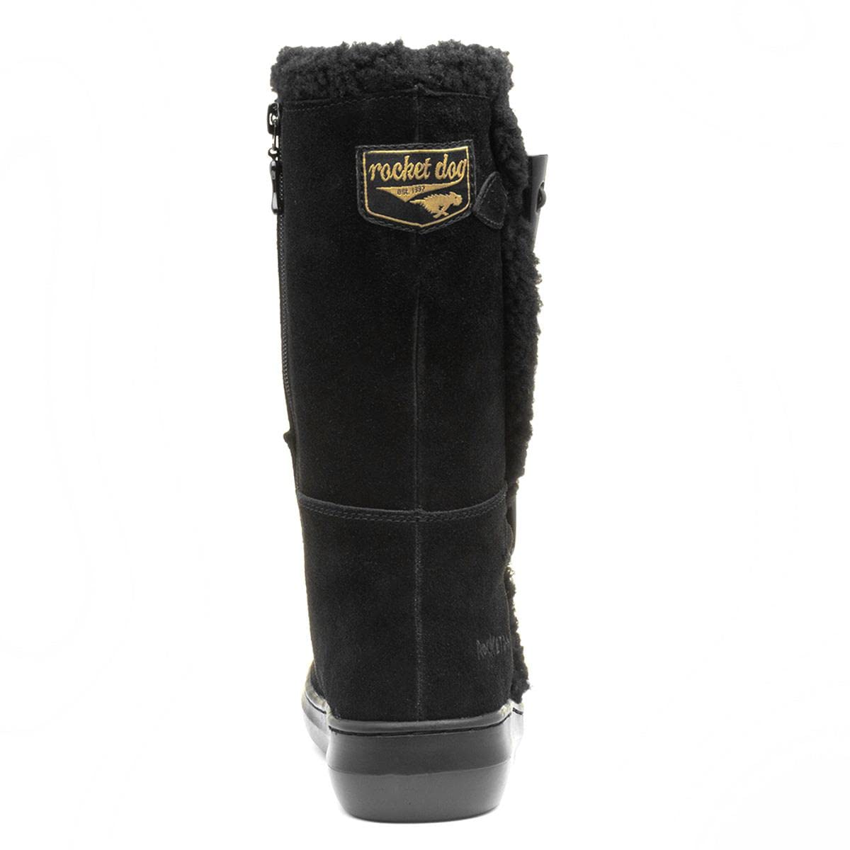 Rocket Dog Women's Knee High Winter Boots - Waterproof Leather Riding Boots for Women, Fashionable & Comfortable for Outdoor, Work & Casual Wear