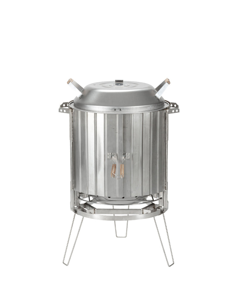 Premium Kojin Grill - High-Quality Portable Charcoal BBQ Grill for Outdoor Cooking, Camping, Picnics & Backyard Parties