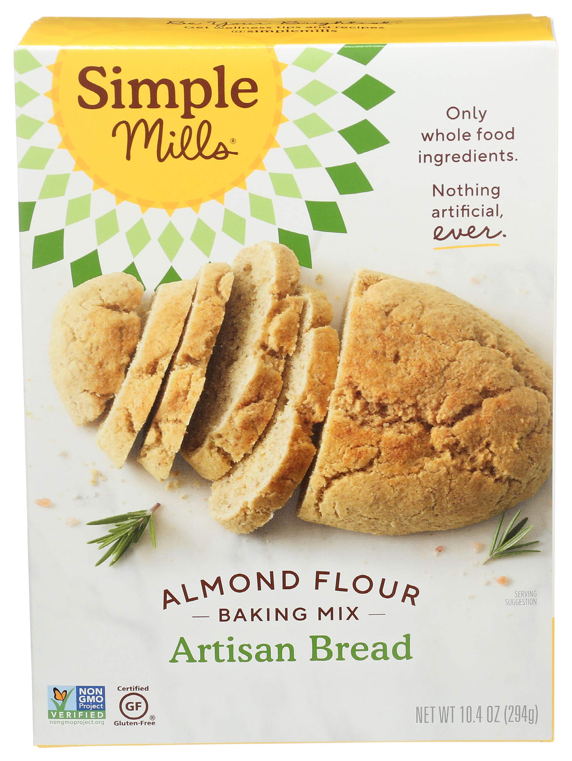 Simple Mills Almond Flour Baking Mix - Gluten Free Bread & Banana Muffin Mix (2 Pack) | Healthy, Organic, Paleo-Friendly | Perfect for Breakfast, Snacks & Family Gatherings