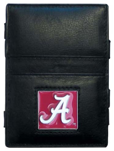Siskiyou Sports NCAA Leather Jacob's Ladder Wallet - Stylish Bifold Wallet for Men, Perfect for College Fans & Everyday Carry (Football, Basketball, Baseball)