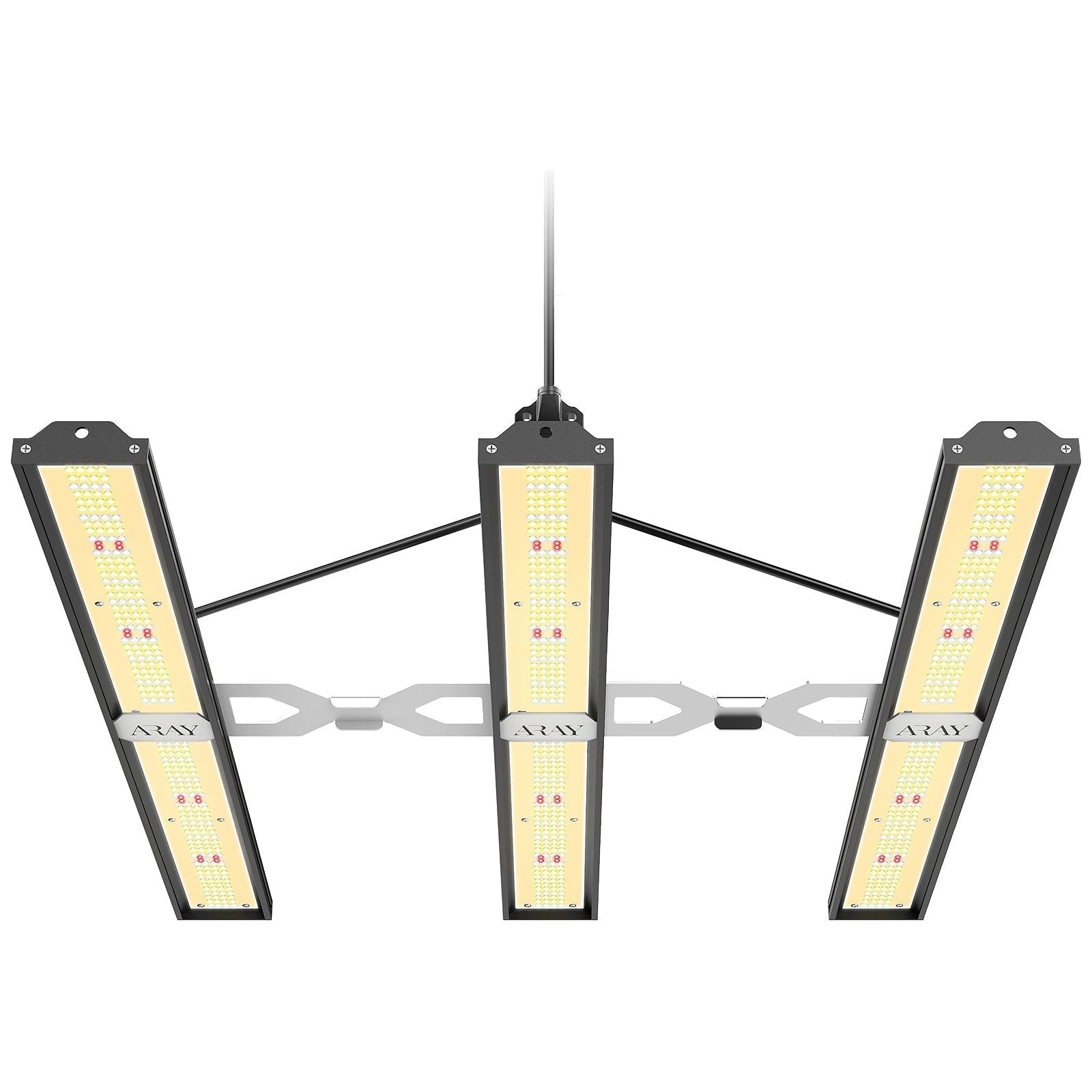 MIGRO ARAY 3 Full Spectrum LED Grow Light for Indoor Plants - High Efficiency Plant Growing Lamp with Optimal Light Spectrum for Hydroponics, Greenhouses & Home Gardening