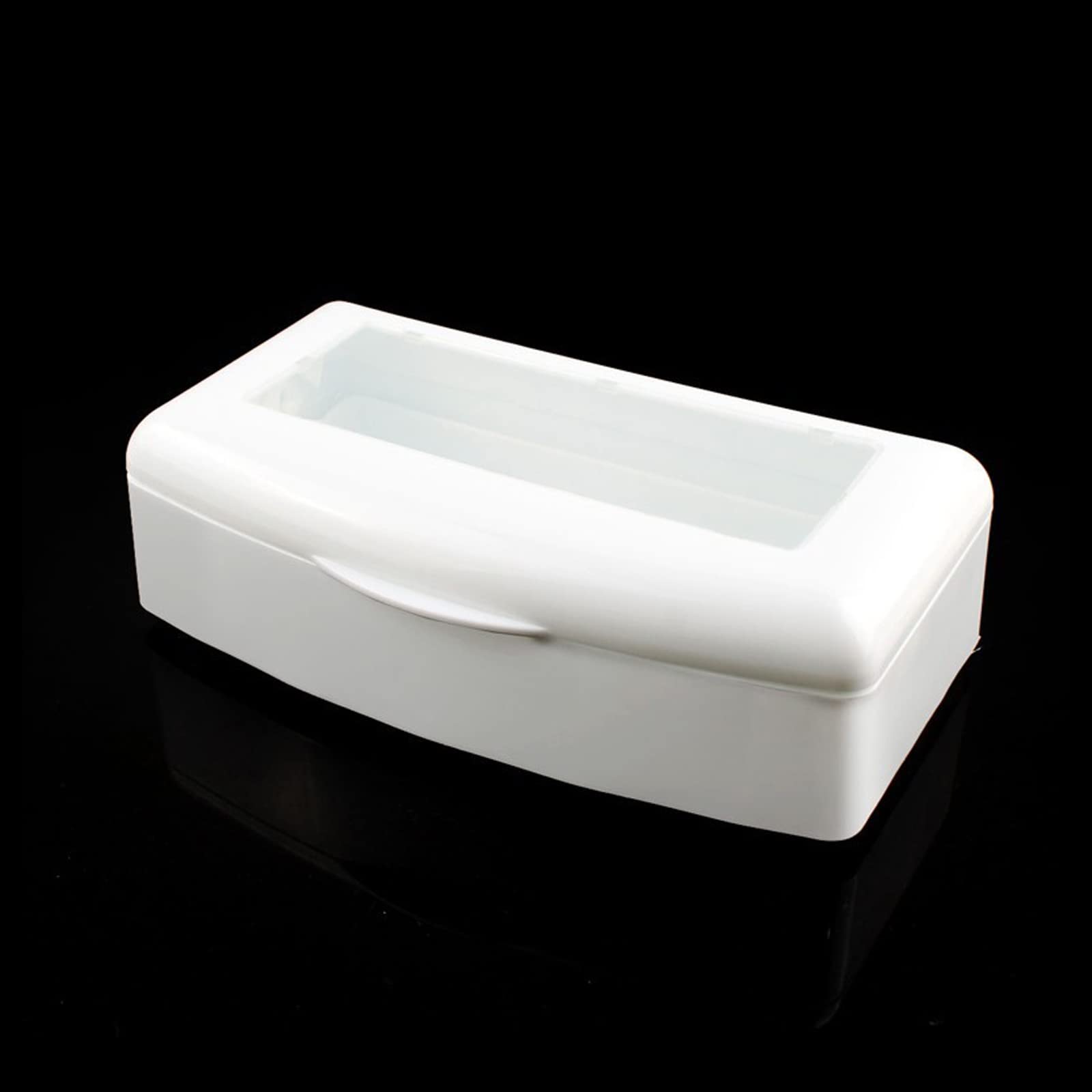 Shmian UV Sterilizer Box for Nail Tools - Professional Plastic Cleaning & Sterilizing Tray Storage Organizer for Estheticians, Tweezers, Manicure, Barber & Salon Equipment - Perfect for Nail Clippers, Scissors & Beauty Tools Sanitization at Home or Salon