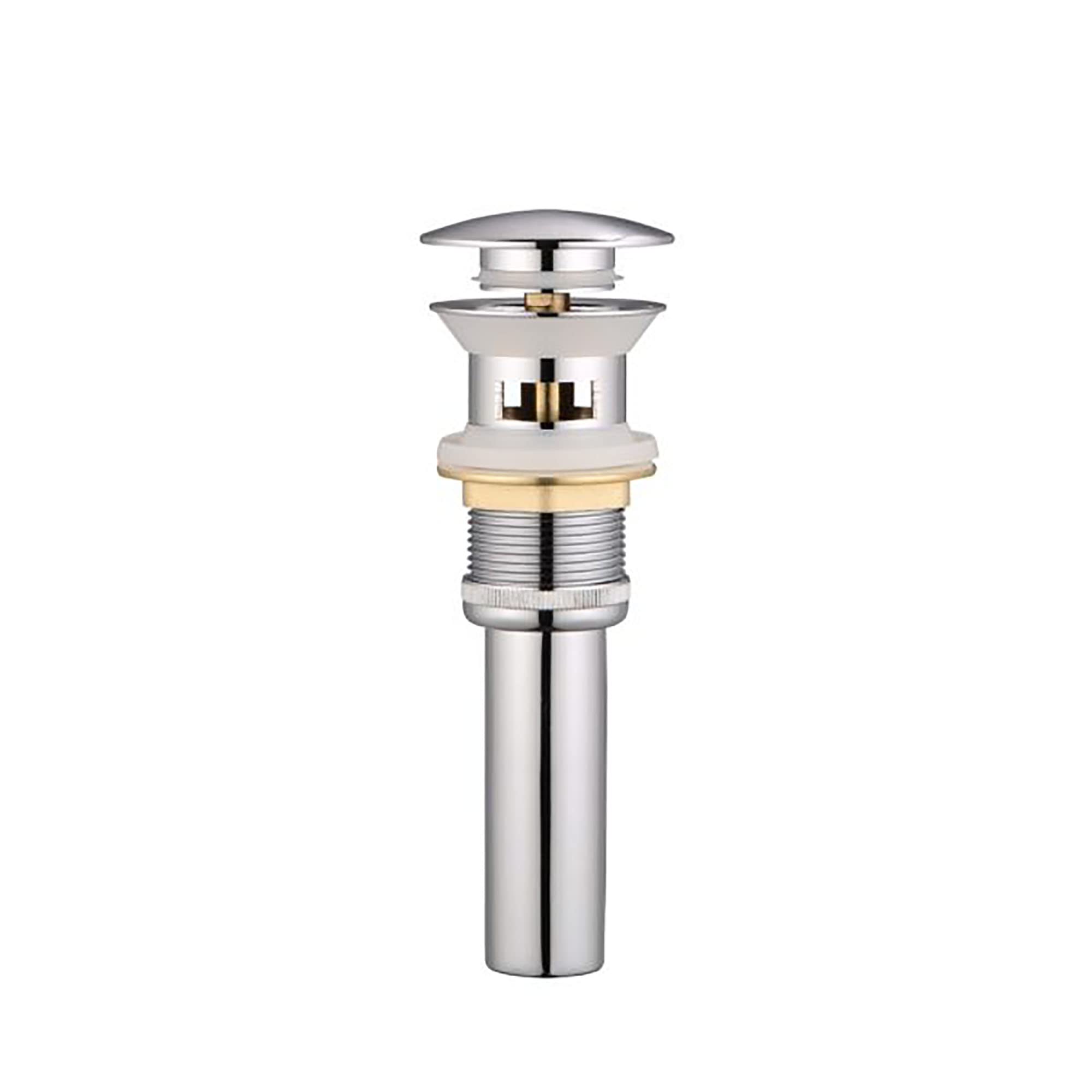 Legion Furniture UPC Faucet with Drain - Chrome/Brass Finish for Bathroom Sink or Kitchen Installation