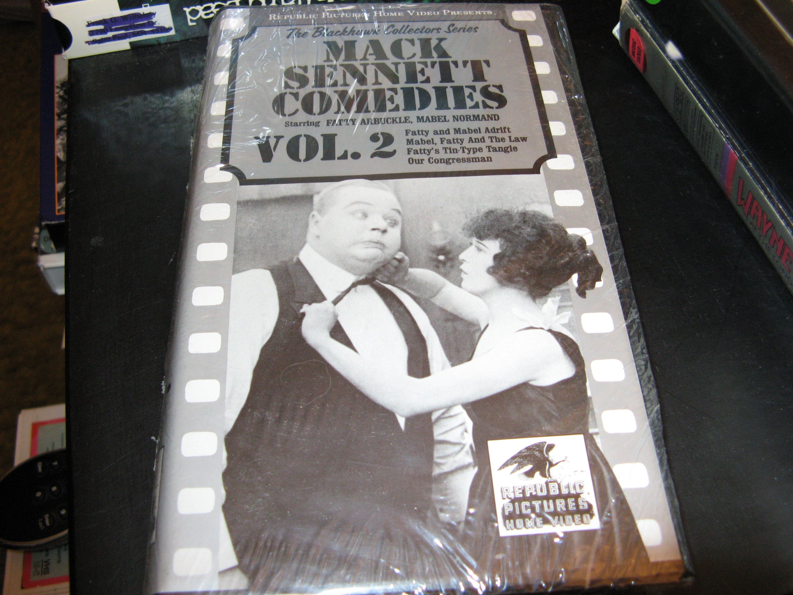 Classic Mack Sennett Comedies Vol. 2 - Vintage Comedy Collection on VHS | Perfect for Movie Collectors & Silent Film Enthusiasts