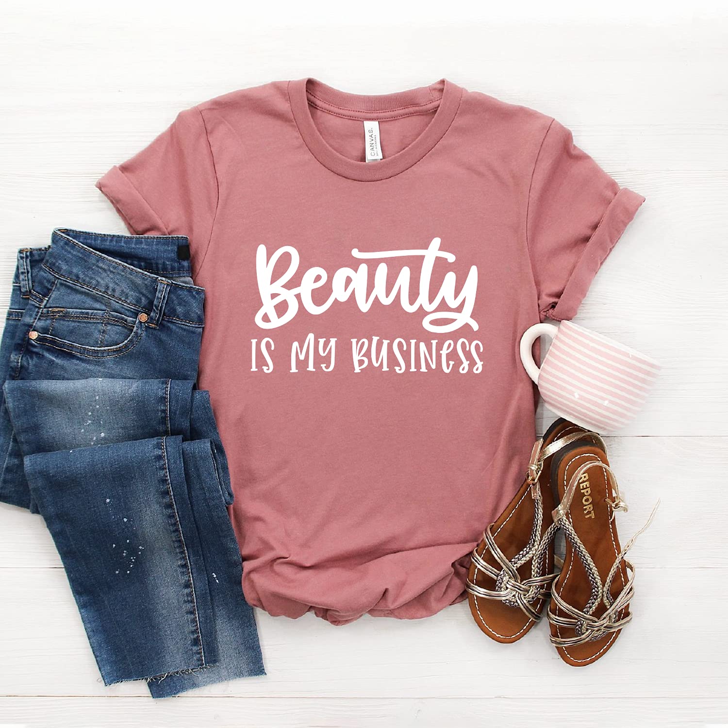 Beauty School T-Shirt | Cosmetologist & Esthetician Apparel | Makeup & Skincare Unisex Tee | Softstyle Comfort Fit | Perfect for Beauty Students, Salon Professionals & Spa Days