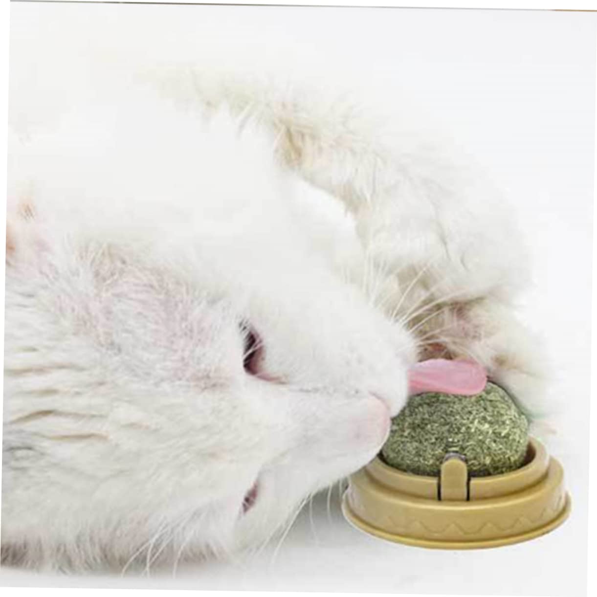 3pcs Catnip Silvervine Ball Toy - Cat Treat for Teeth Cleaning & Digestion - Play & Lick Fun