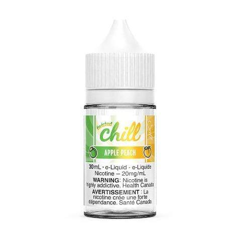 Apple Peach Salt Twisted Chill E-Liquid 30mL - Refreshing Fruit Flavor for Vaping | Perfect for Relaxation & Stress Relief (Alberta)
