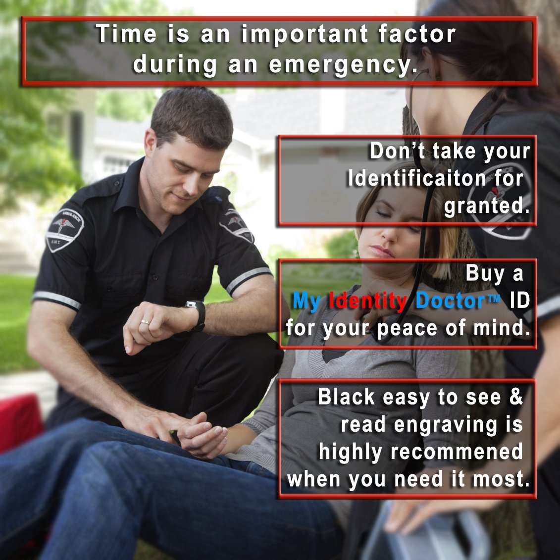 Custom Engraved Medical Alert Bracelet - 316L Stainless Steel ID Bracelet for Allergies, Diabetes & Emergency Info - Perfect for Kids & Adults with Medical Conditions