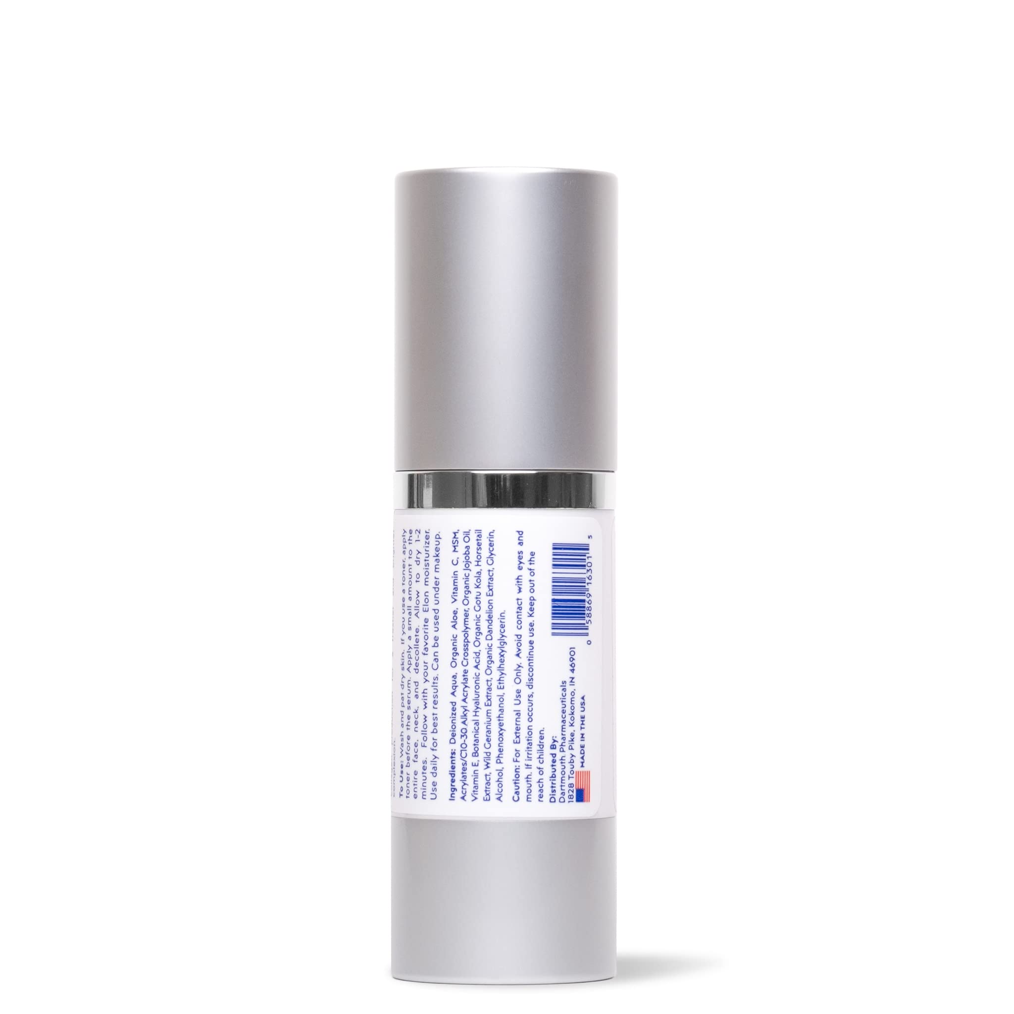 Elon Vitamin C Serum for Face - Anti Aging Serum to Reduce Fine Lines & Wrinkles, Improve Skin Texture & Boost Collagen - 1 oz | Brightening Facial Serum for Day & Night Use, Perfect for Dry & Dull Skin Care Routine