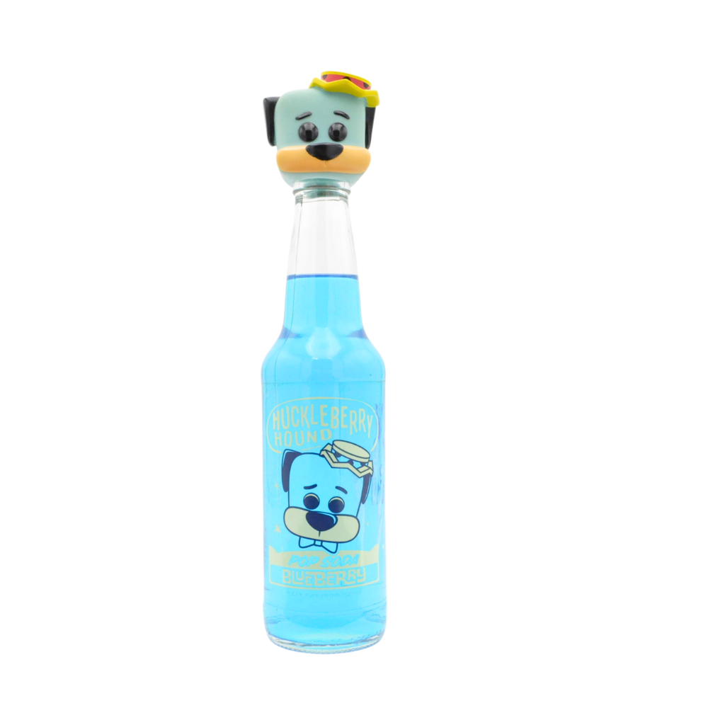 Huckleberry Hound Soda Blueberry Flavor - 2017 San Diego Comic Con SDCC Exclusive Collectible Unopened Can - Perfect for Pop Culture Collectors & Soda Enthusiasts Display