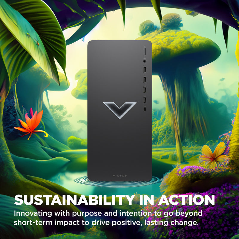 Victus by HP 15L Gaming Desktop TG02-2065t - Intel Core i5, 16GB RAM, 512GB SSD, NVIDIA GeForce RTX 4060, Windows 11 - Powerful Gaming PC for Esports, Streaming & VR Gaming