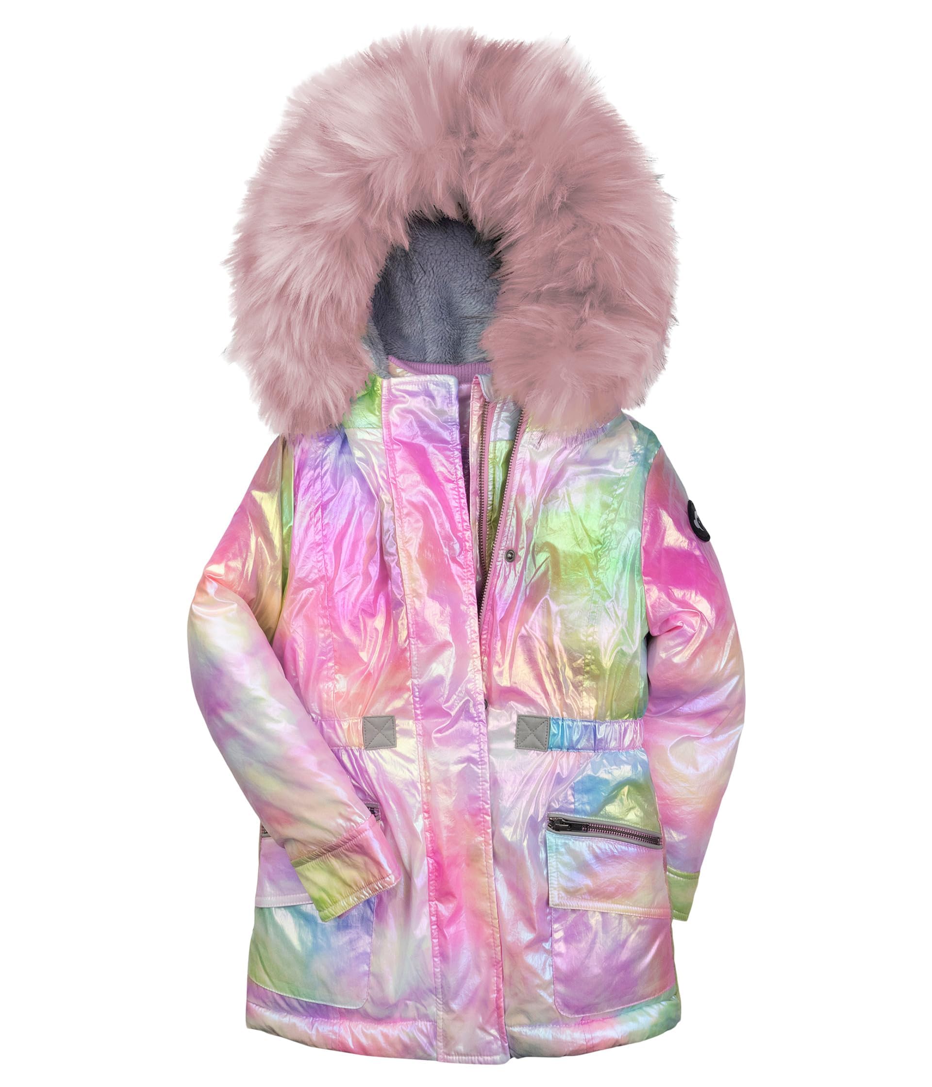 Girl's Warm Fleece-Lined Insulated Winter Coat for Toddler, Little Kids & Big Kids - Perfect for Snow Play, School & Outdoor Adventures