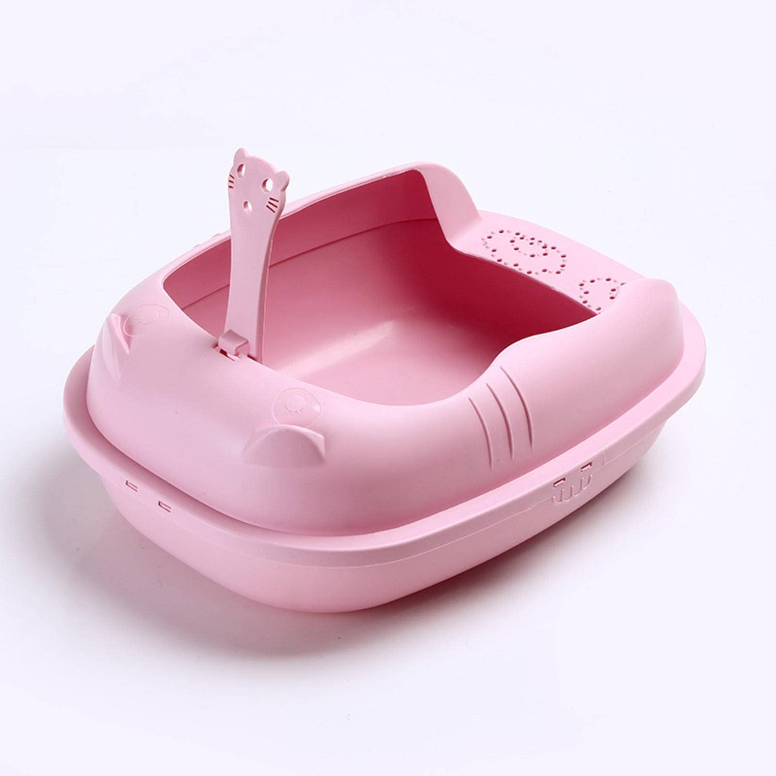 Large Enclosed Cat Litter Box with Odor Control & Anti-Splash Design - Detachable for Easy Cleaning - Semi-Enclosed Cat Toilet for Indoor Cats - Perfect for Small Spaces & Multi-Cat Homes