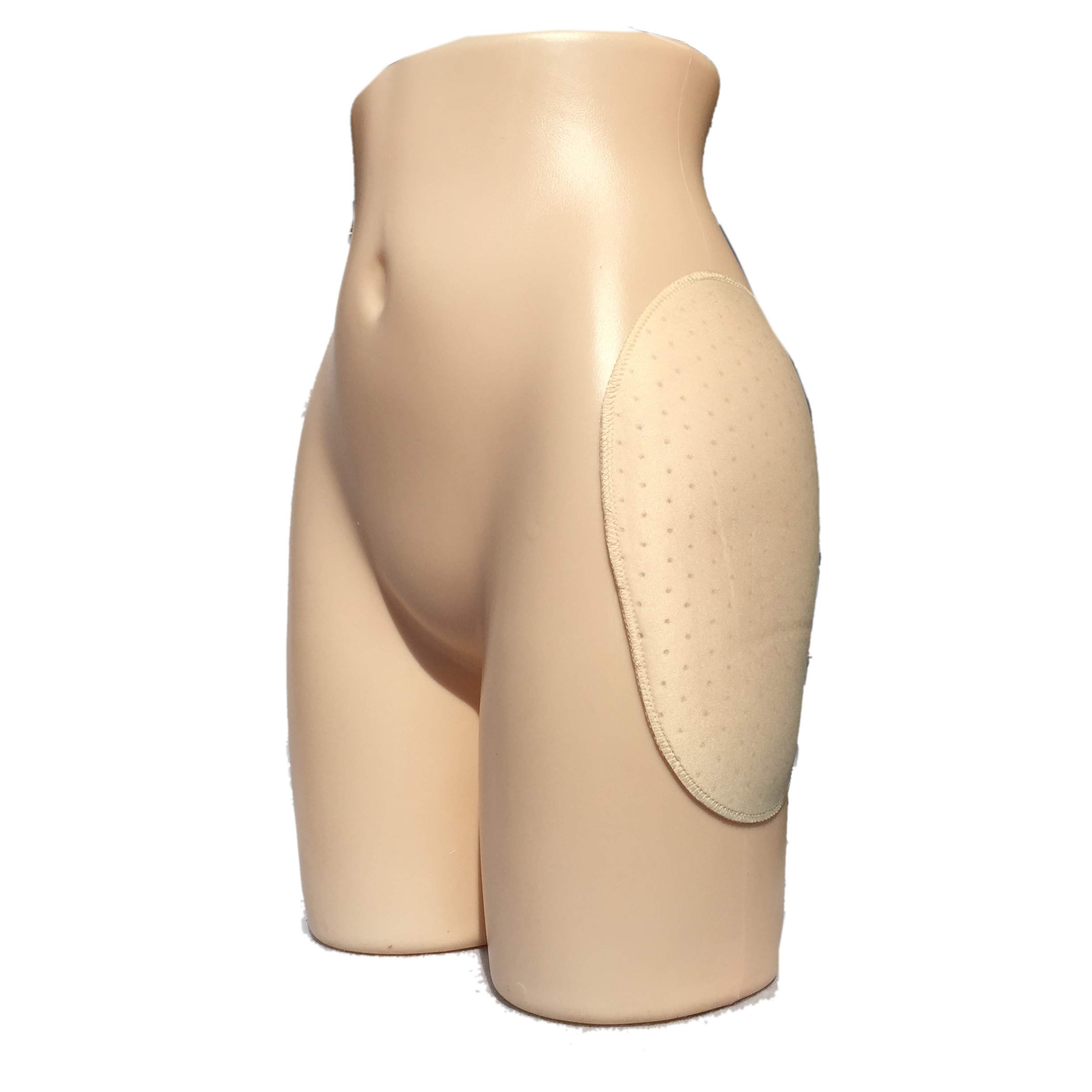 BIMEI Self-Adhesive Reusable Padded Hip Sponge Pad - 500 Pack | Enhance Your Silhouette for Dresses, Jeans & Shapewear | Perfect for Body Contouring & Special Occasions