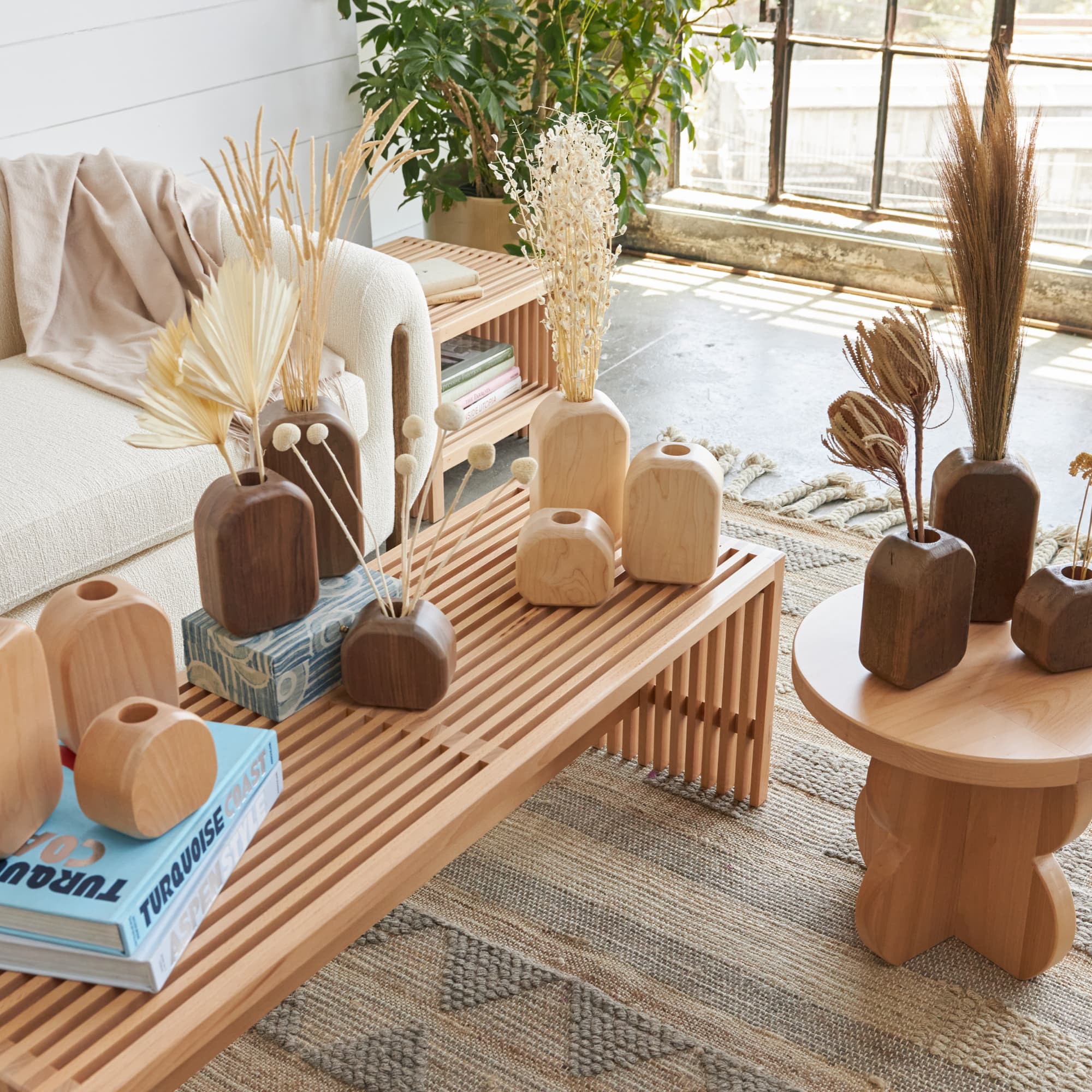 Eco-Friendly Zero Waste Wooden Vases - Handcrafted Sustainable Home Decor for Rustic & Modern Interiors | Perfect for Weddings, Centerpieces & Boho Chic Styling