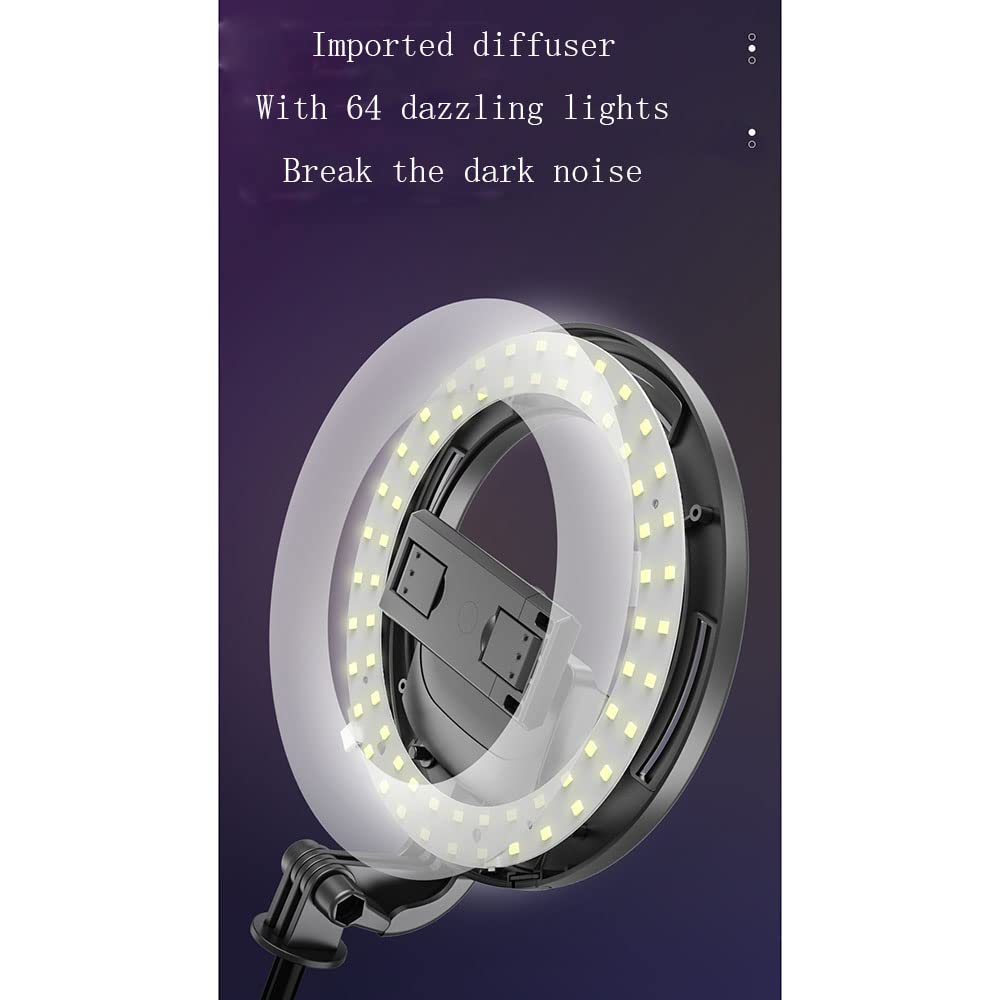 **Best Selfie Ring Light with Bluetooth & Aluminum Alloy Stand - Perfect for Live Streaming, Video Calls & YouTube Videos**