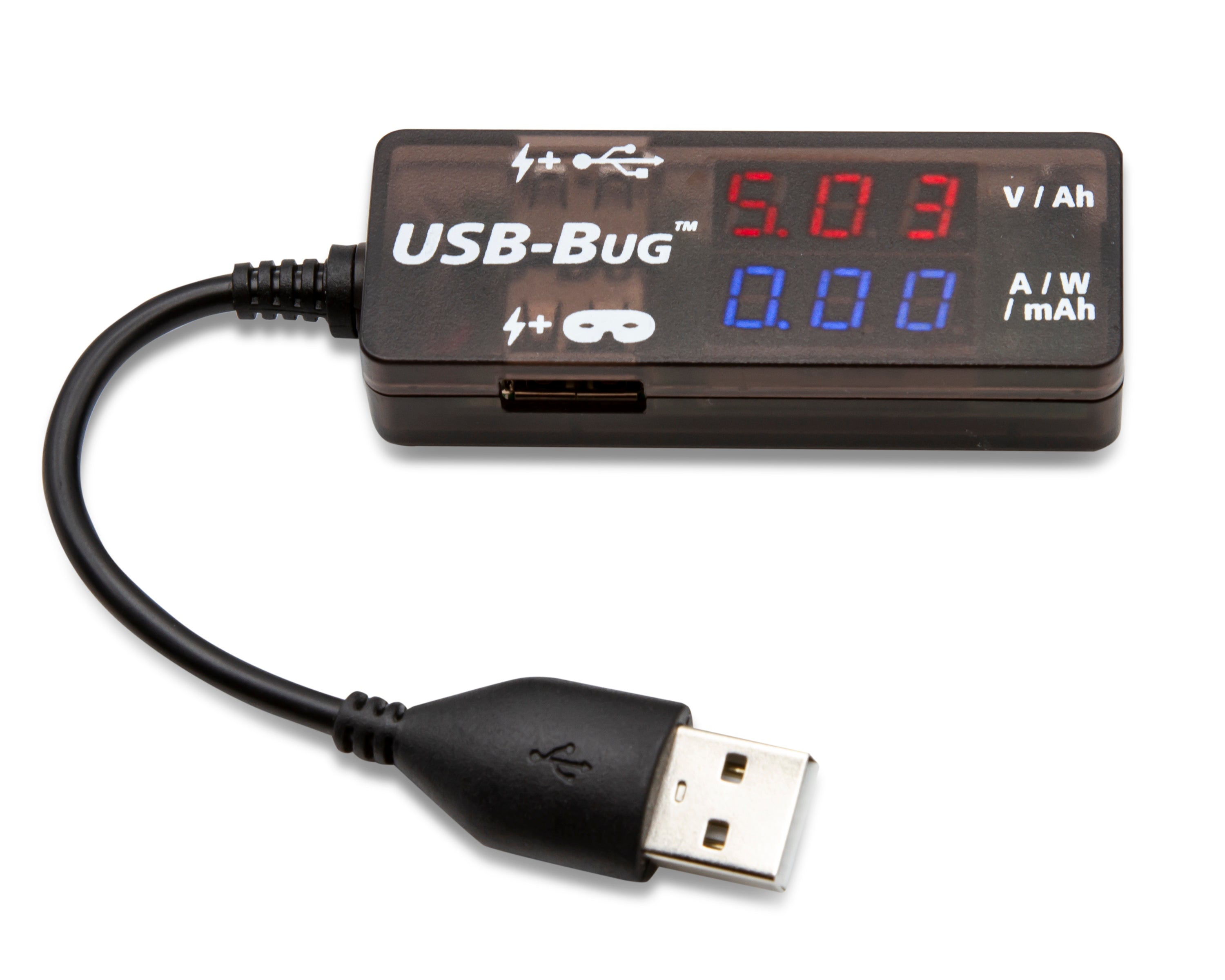 USB Bug Tester & Data Masker - Check Power, Voltage, Current for USB 2.0/3.0 Ports | Prevent Data Transfer | Ideal for Cybersecurity Testing & Office Device Protection