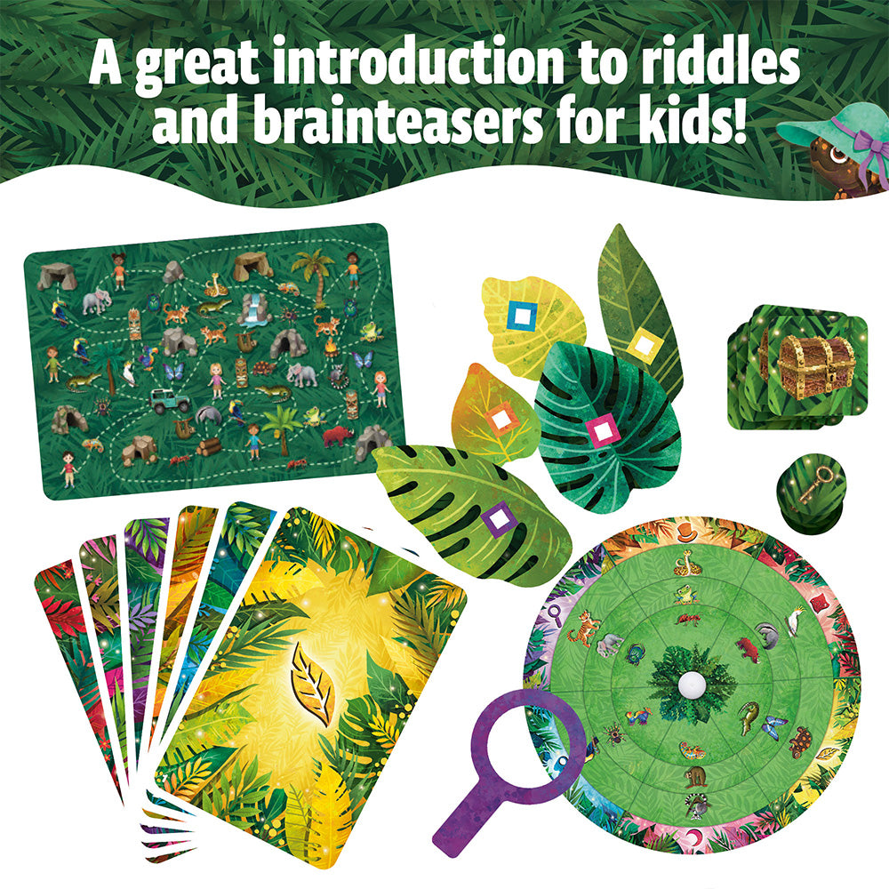 EXIT: The Game - Kids Jungle of Riddles | Fun Family Board Game for Ages 8+ | Perfect for Game Nights & Educational Play