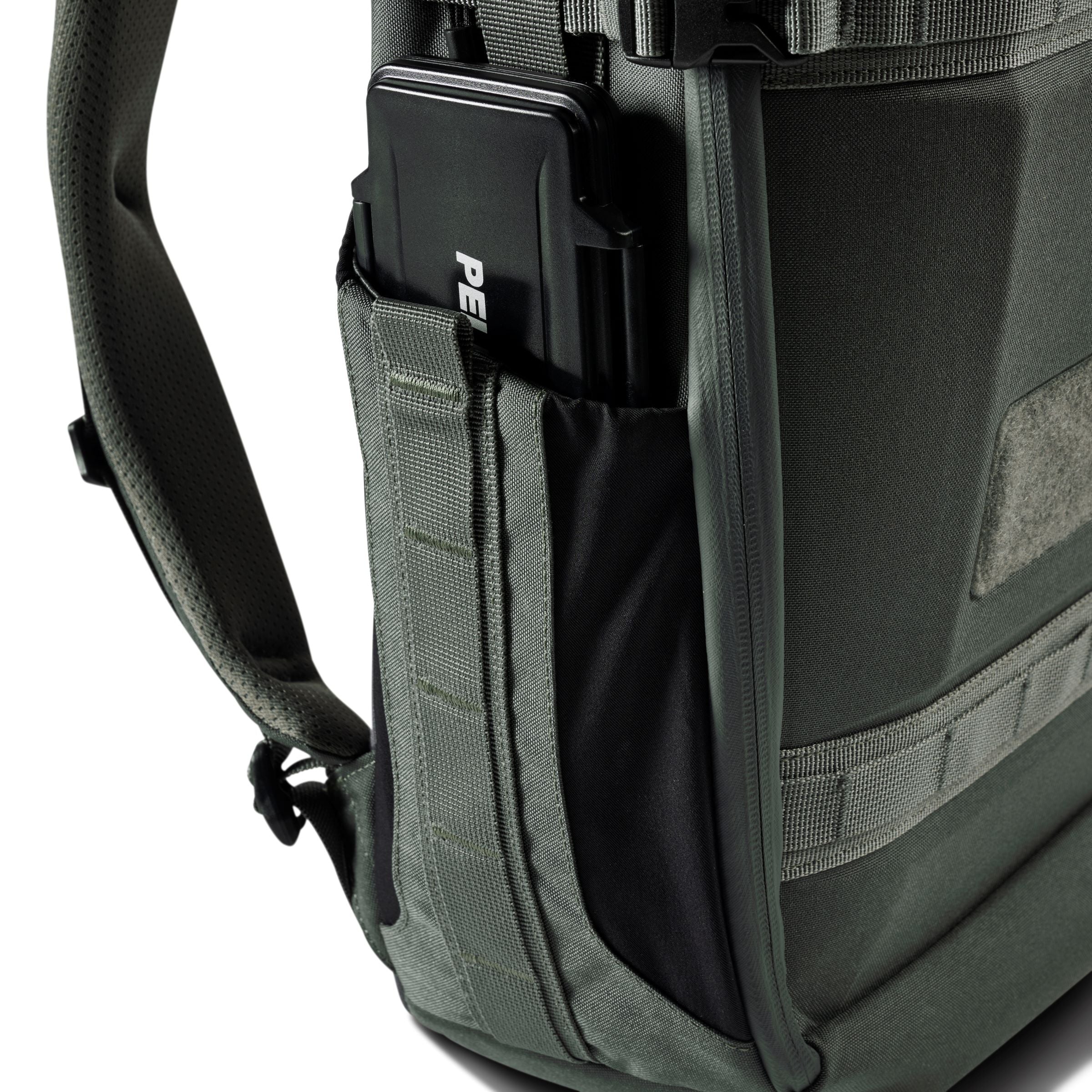 Pelican TRVL Aegis 18L Waterproof Travel Backpack - Lightweight Carry-On Backpack for Hiking, Camping & Business Travel - Durable Laptop Backpack with USB Charging Port