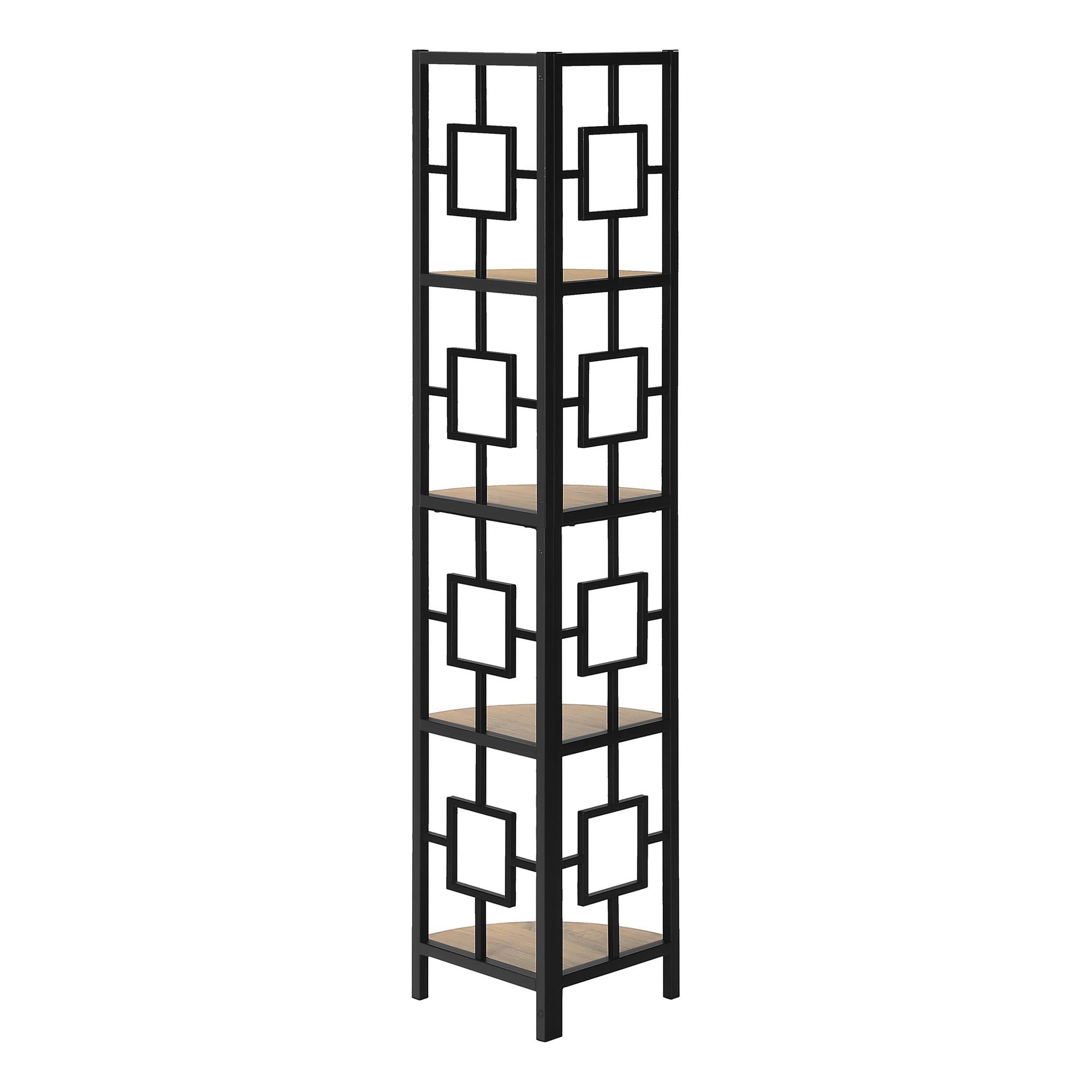 Monarch 4-Tier Bookshelf I 3611 - Stylish Wooden Bookcase for Home, Office, and Library Organization