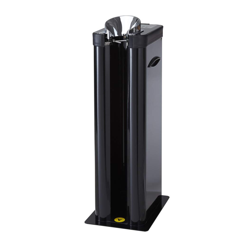 Automatic Wet Umbrella Wrapping Machine with Bag Dispenser - Single Slot Design, EGI Special Color Coating, Includes 200 Long Bags (Black) - Perfect for Hotels, Restaurants, and Shopping Malls to Keep Floors Dry