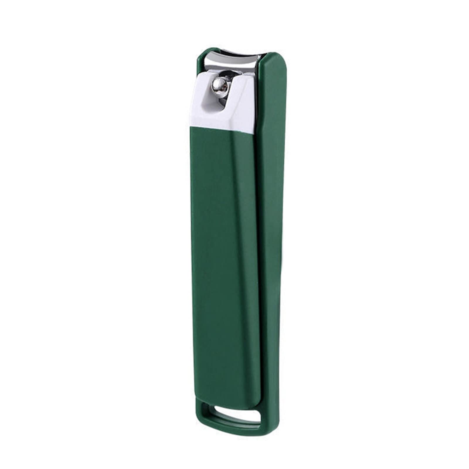 QYTECzjd Professional Toe Nail Clippers Set with Storage Box - Fingernail & Toenail Trimmer, Manicure Cutter & Cuticle Scissors - Pedicure Tools for Home & Travel (Green) - Perfect for Salon, Spa & Personal Grooming