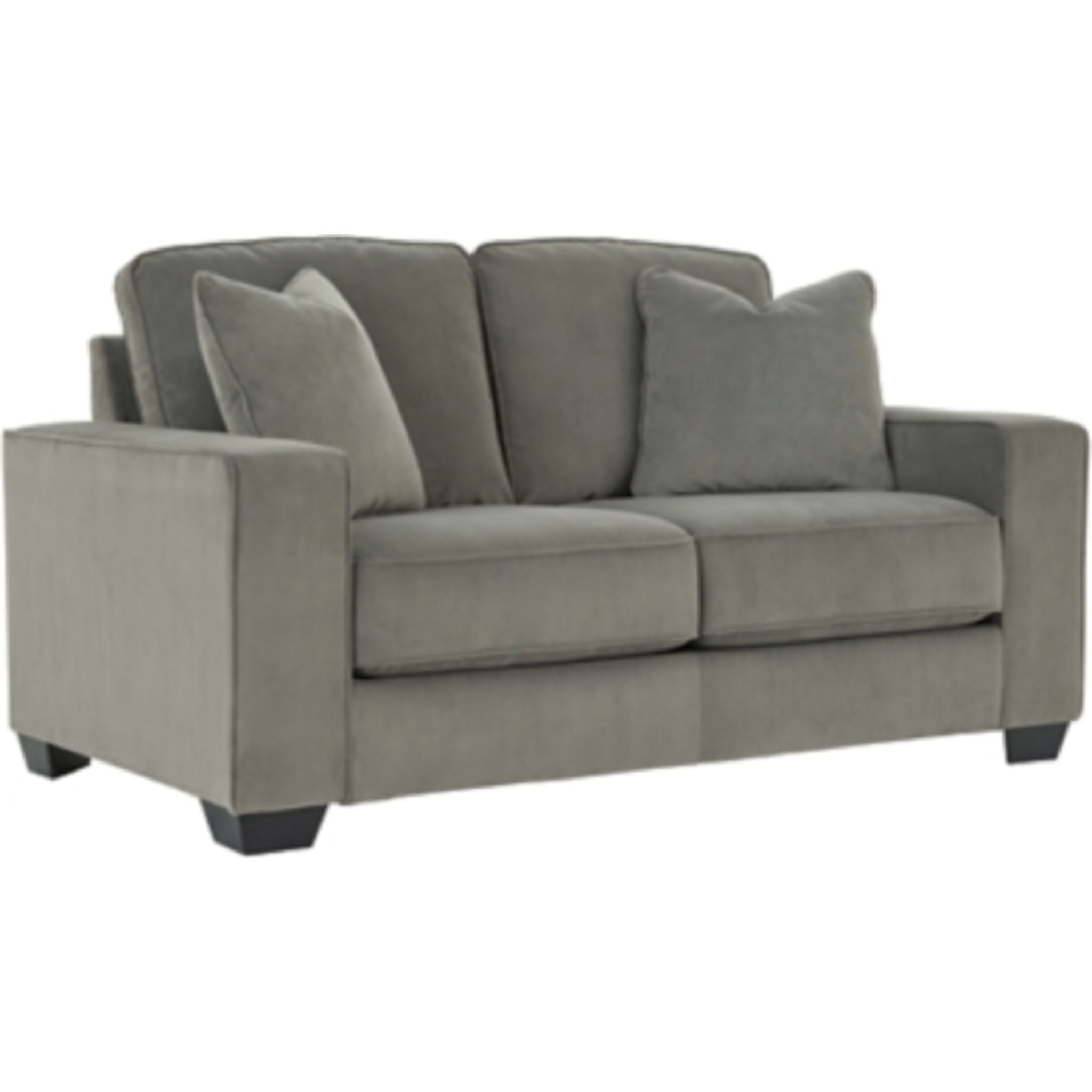 Angleton Loveseat in Sandstone - Comfortable 2-Seater Sofa for Living Room, Lounge & Small Spaces