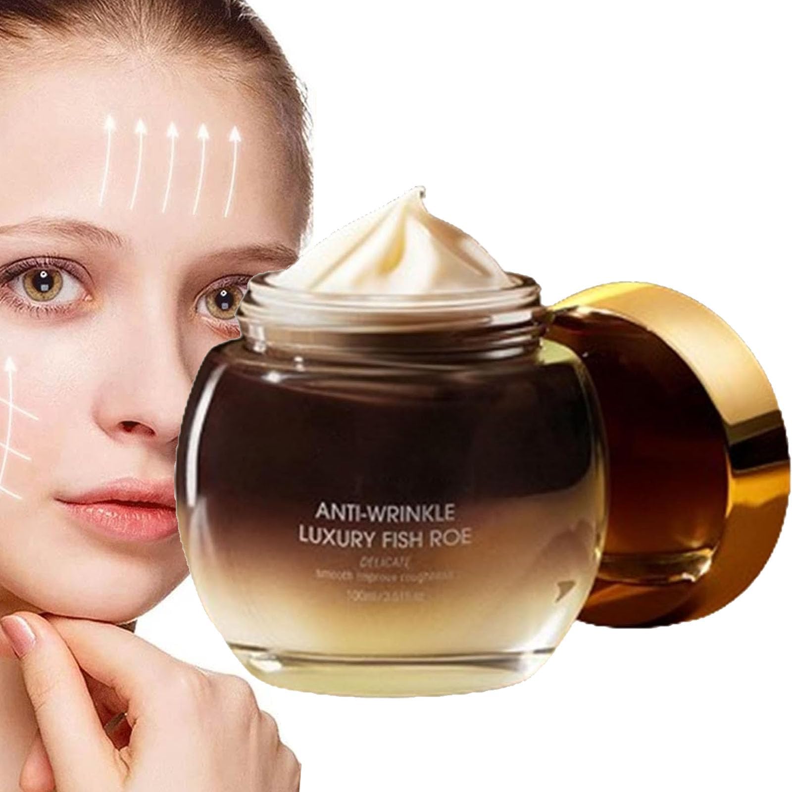 Premium Ginseng Caviar Anti-Wrinkle Moisturizing Face Mask - Hydrating Anti-Aging Sleeping Mask with Luxury Caviar Extract - Deep Nourishment for Dry Skin - Perfect for Nighttime Skincare Routine & Spa Treatments