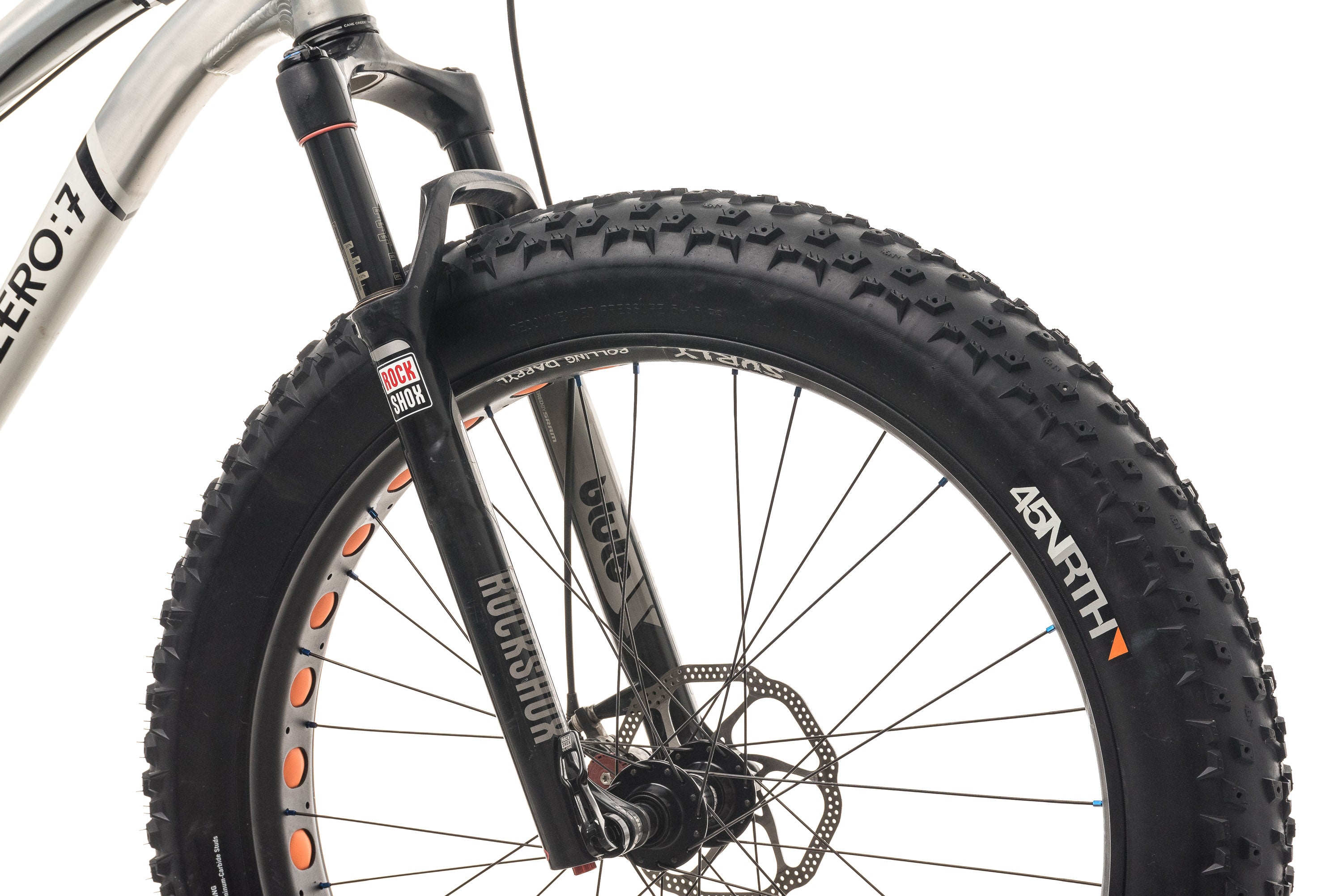 9:Zero:7 Whiteout AL Fat Bike 2016 - Medium Frame Size | Best for Snow, Sand & Off-Road Biking Adventures