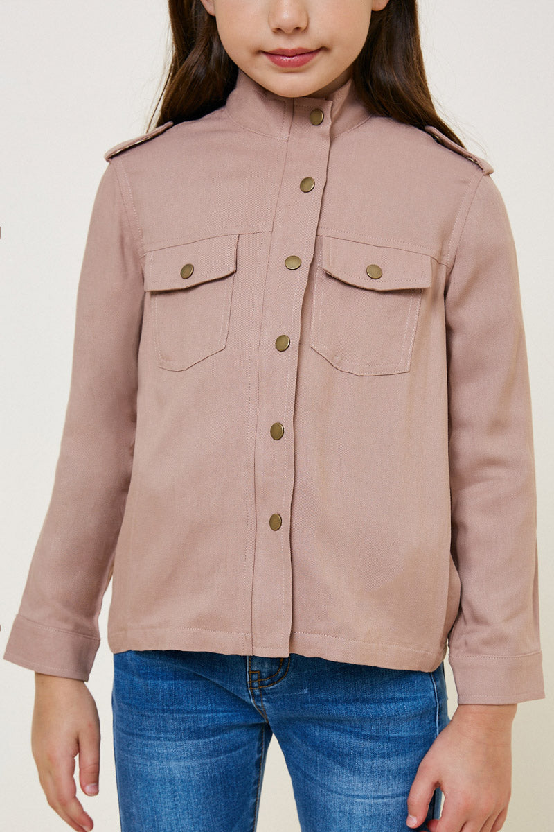 Men's Button Down Cargo Jacket - Lightweight Utility Jacket with Multiple Pockets for Outdoor Work & Casual Wear | Hiking, Camping, Travel Essentials