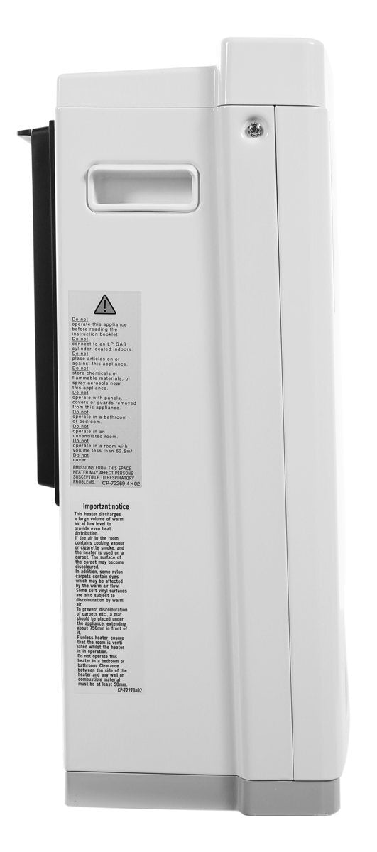 Rinnai AV25N3 Avenger Natural Gas Heater - Indoor & Outdoor Use for Patio, Garage, and Workshop Heating