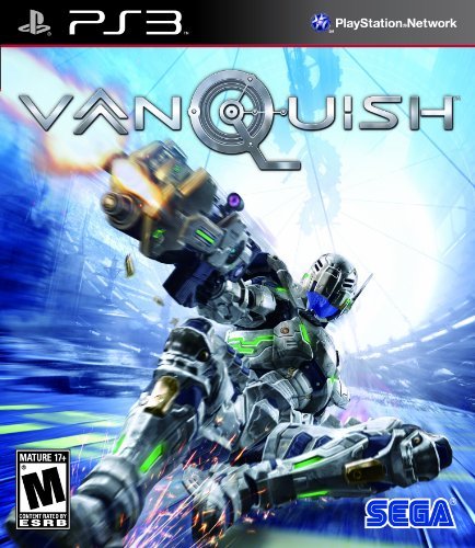 Vanquish PS3 Game by Sega - Action-Packed Sci-Fi Shooter for PlayStation 3 | Perfect for Fans of Fast-Paced Combat and Futuristic Adventures