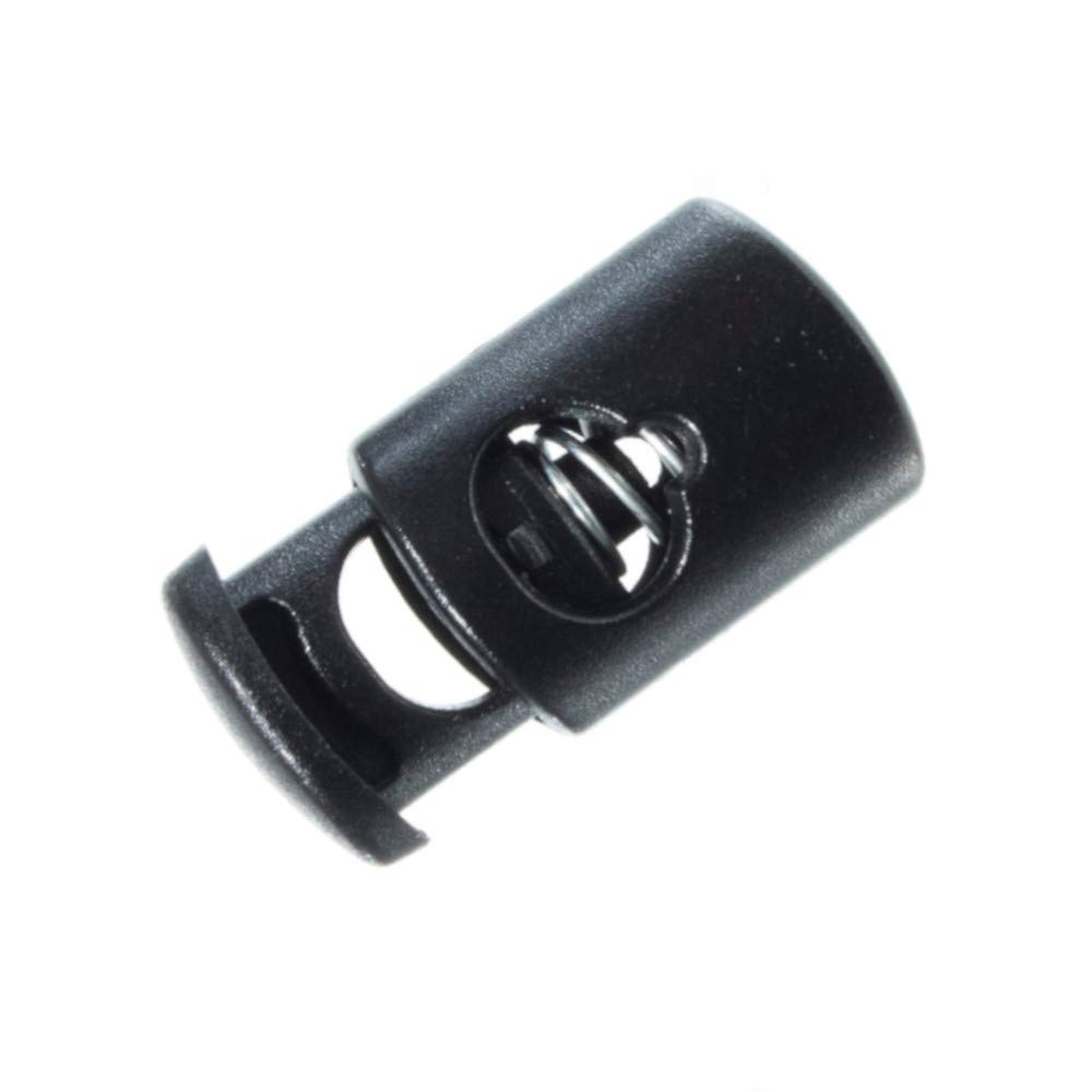 West Coast Paracord Black Oval Mini Toggle Stopper Cord Locks - 1000 Pack for Drawstrings, Hoodies, Jackets & Outdoor Gear | Secure Fastening for Apparel & Bags