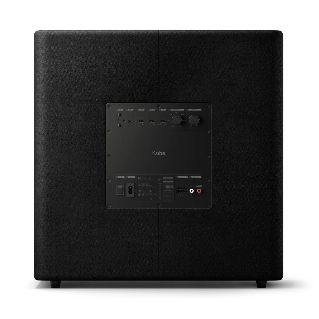 KEF Kube 15 MIE 15 Inch Powered Subwoofer - High Performance Bass for Home Theater & Music Systems