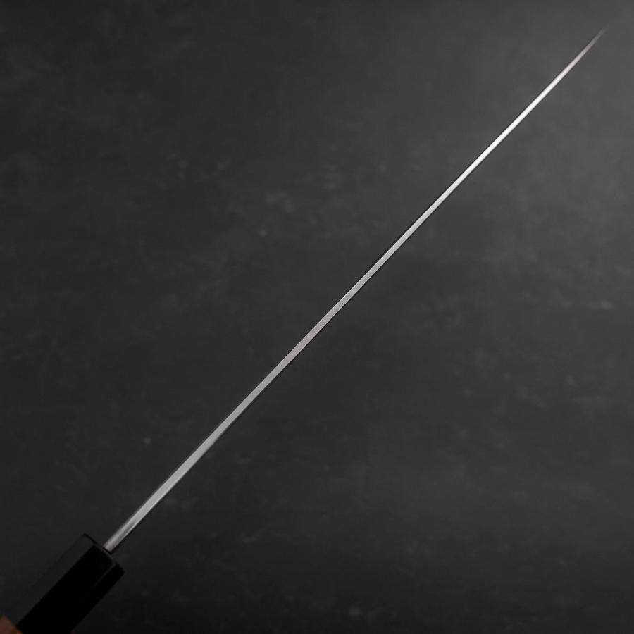 Premium Yanagiba Sushi Knife - White Steel #2 Hon Kasumi Blade, Buffalo Walnut Handle 270mm - Perfect for Sushi Chefs & Japanese Cuisine Lovers