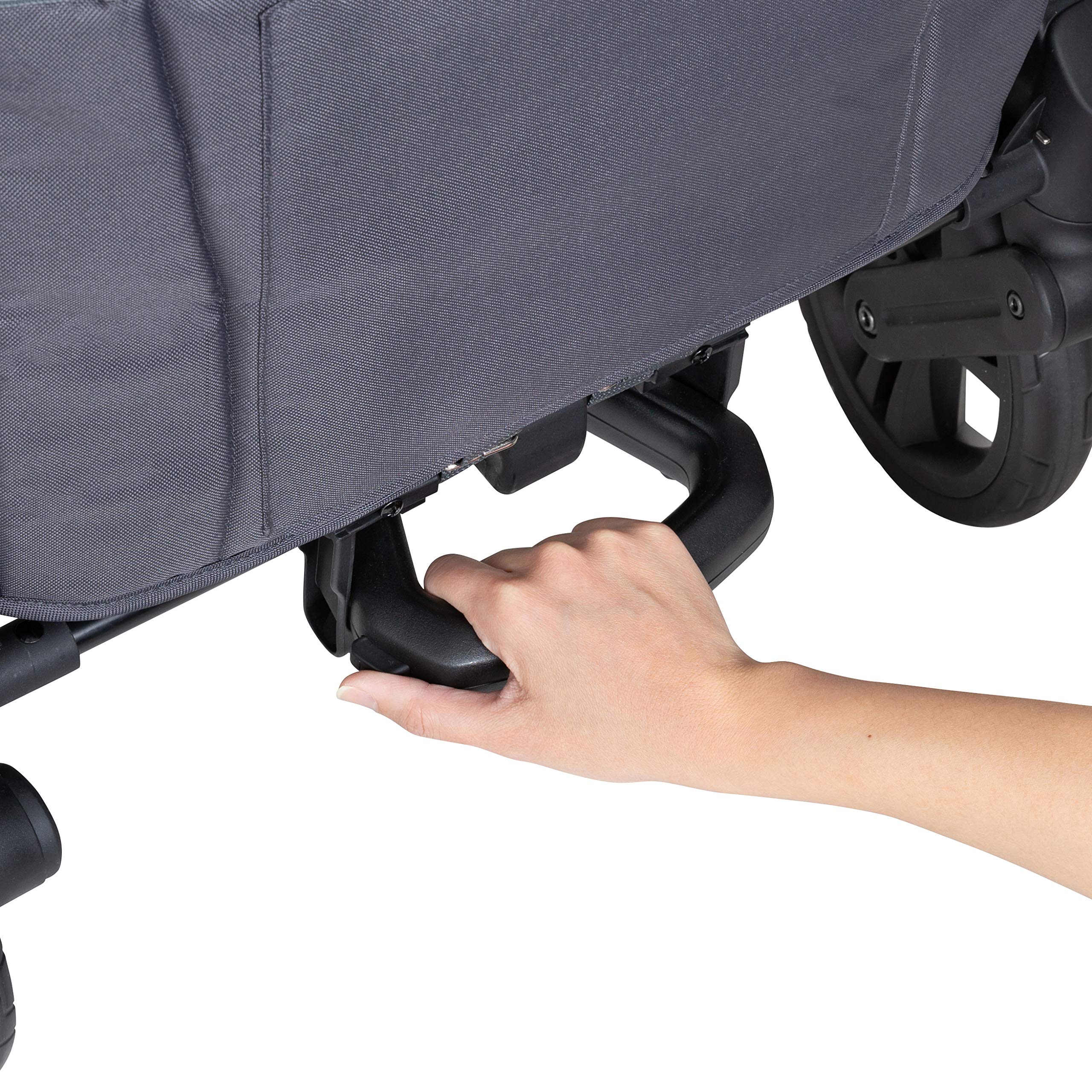 Baby Trend Expedition 2-in-1 Stroller Wagon PLUS - Ultra Grey | Convertible Stroller & Wagon for Kids | Perfect for Park Outings, Beach Trips & Family Adventures