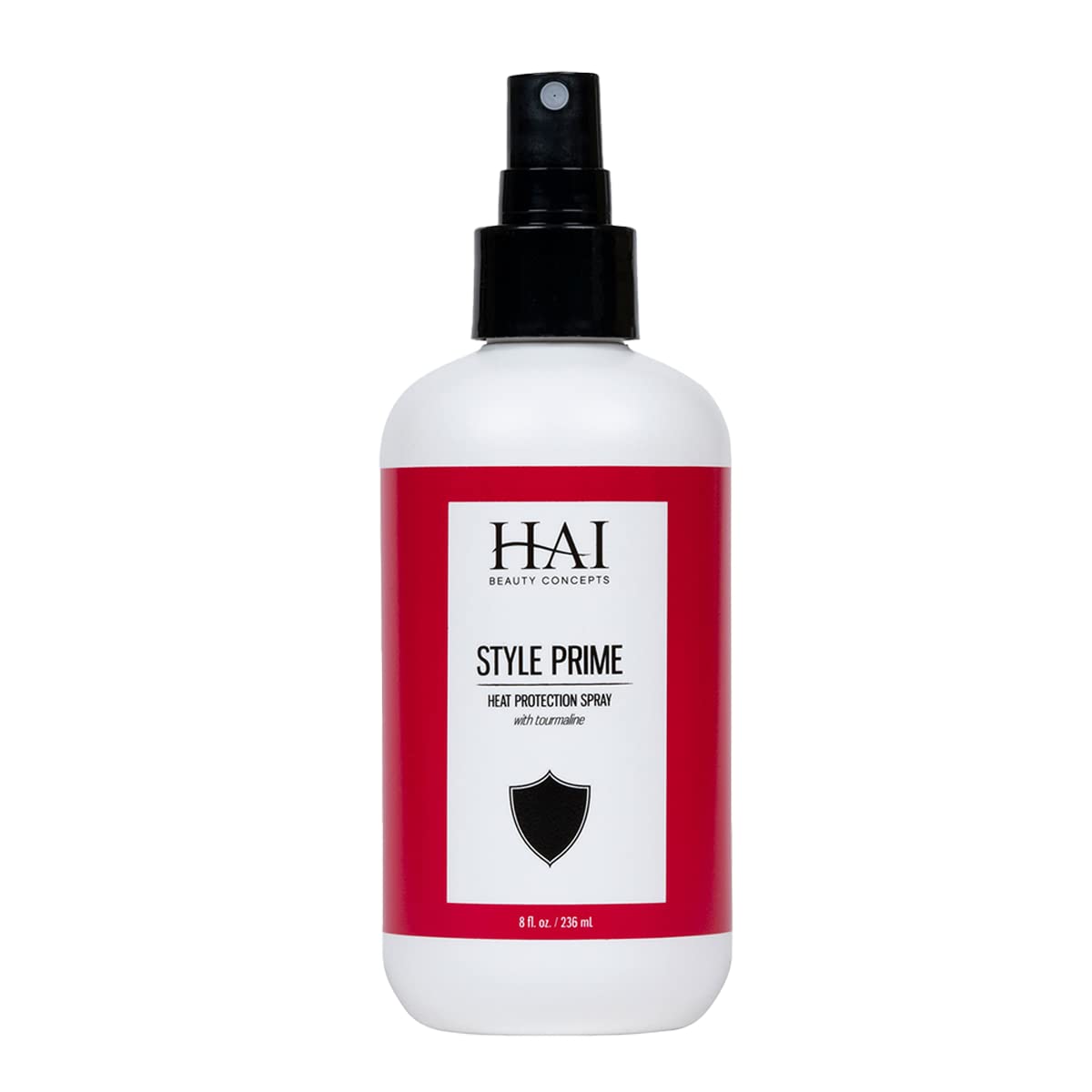 STYLE PRIME by HAI - Professional Heat Protectant Spray with Tourmaline for Hair Styling & Damage Prevention - Perfect for Blowouts, Flat Ironing & Curling
