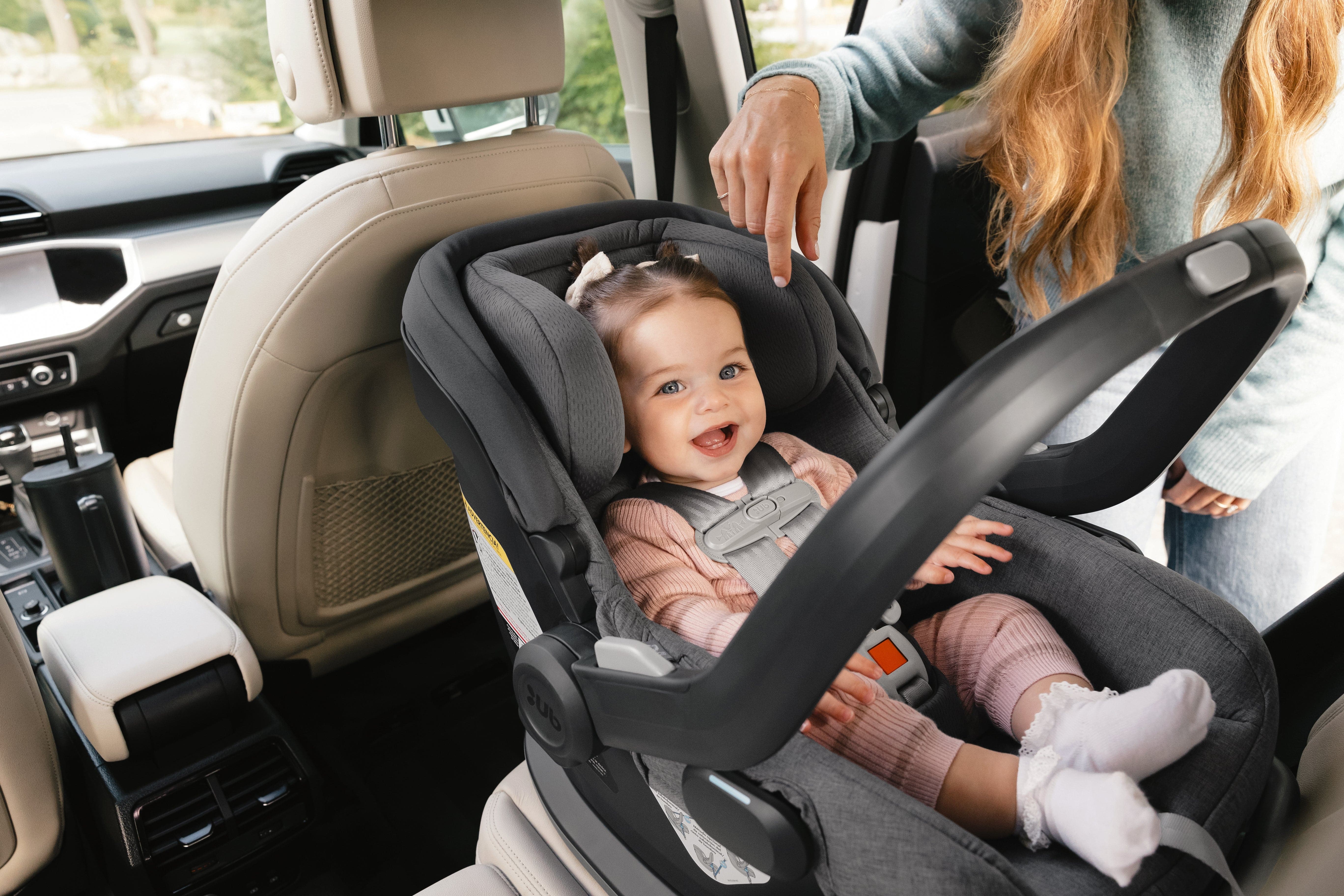 UPPAbaby Mesa V2 Infant Car Seat - Safe & Comfortable Baby Car Seat for Newborns to 35 lbs | Perfect for Travel, Daily Commute & Family Outings