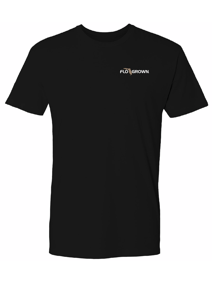 FloGrown FGM 1298 Men's Short Sleeve T-Shirt | USA Mud Truck Graphic Tee in Black | Casual Wear for Outdoor Adventures & Off-Roading